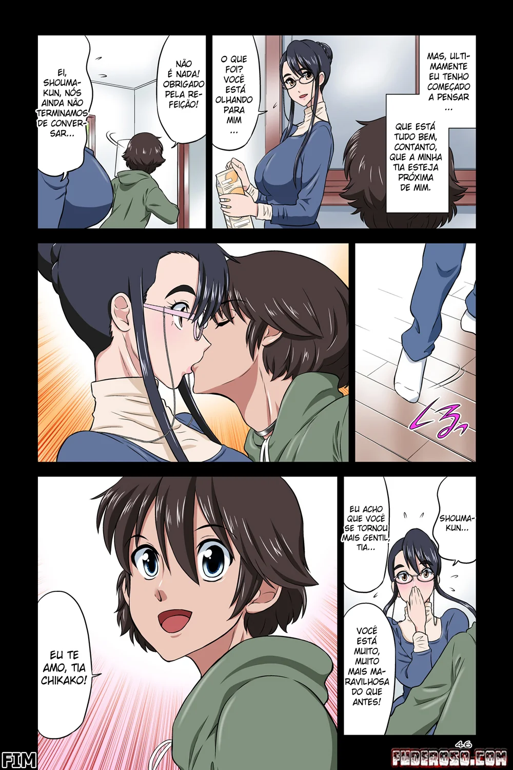 Incesto Bestial: Tia Chikako Dominada Pelo Sobrinho Tarado" em Hentai HQ