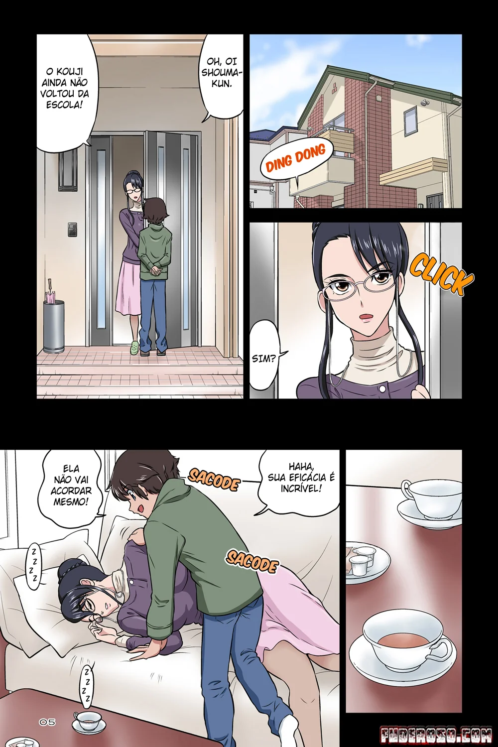 Incesto Bestial: Tia Chikako Dominada Pelo Sobrinho Tarado" em Hentai HQ