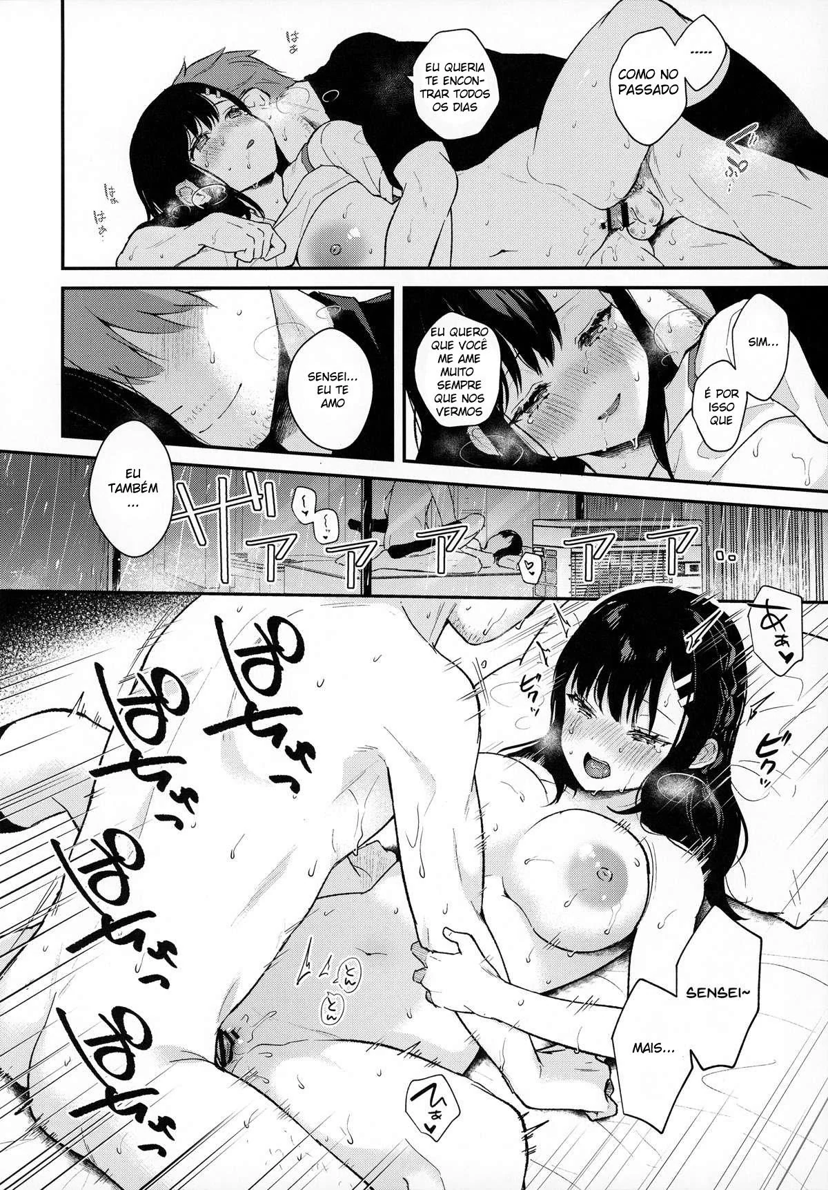 Irmã safada libera a buceta pro namorado da piranha em Hentai HQ Brasileiro