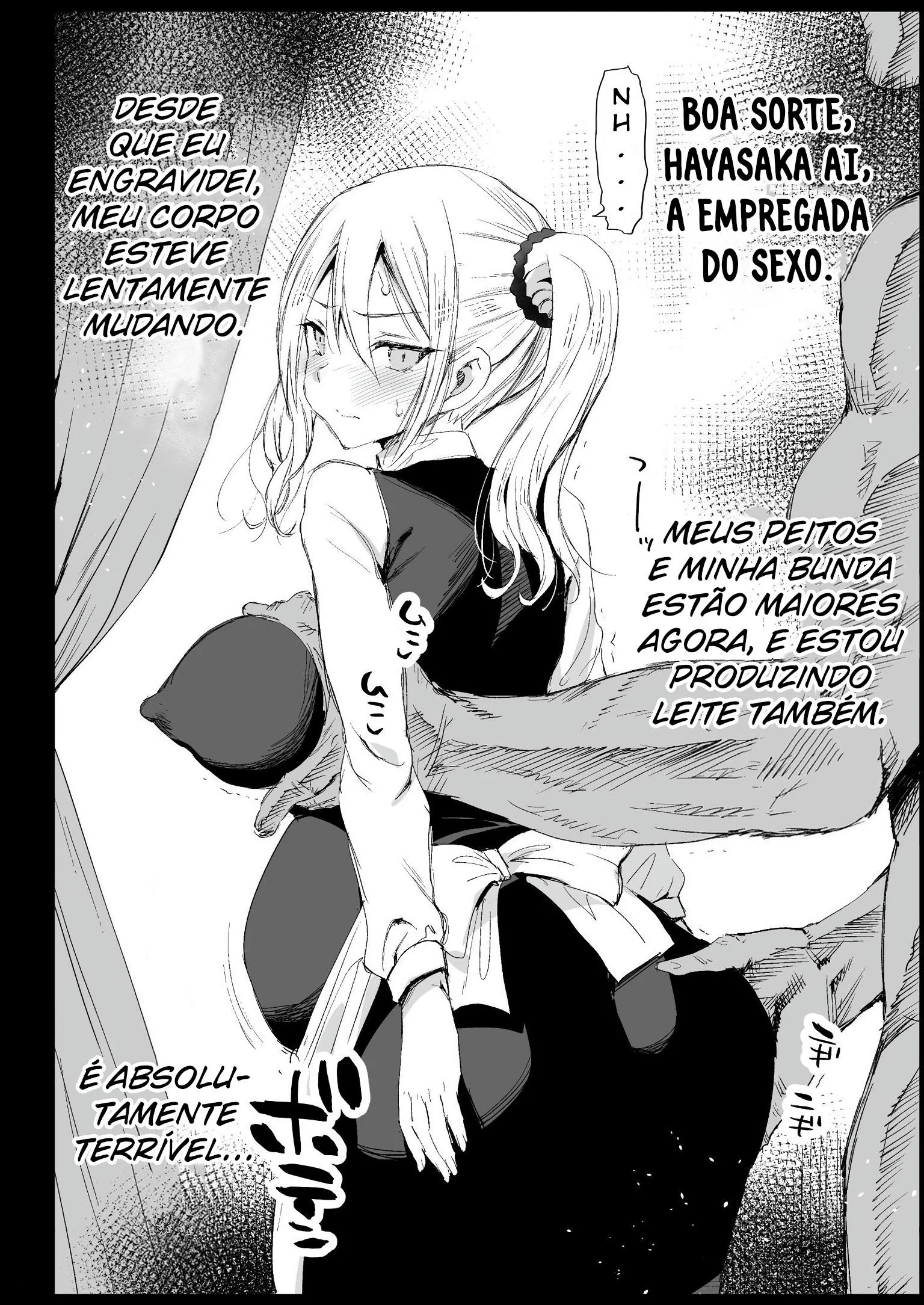 Irmã safada libera a buceta pro namorado da piranha em Hentai HQ Brasileiro