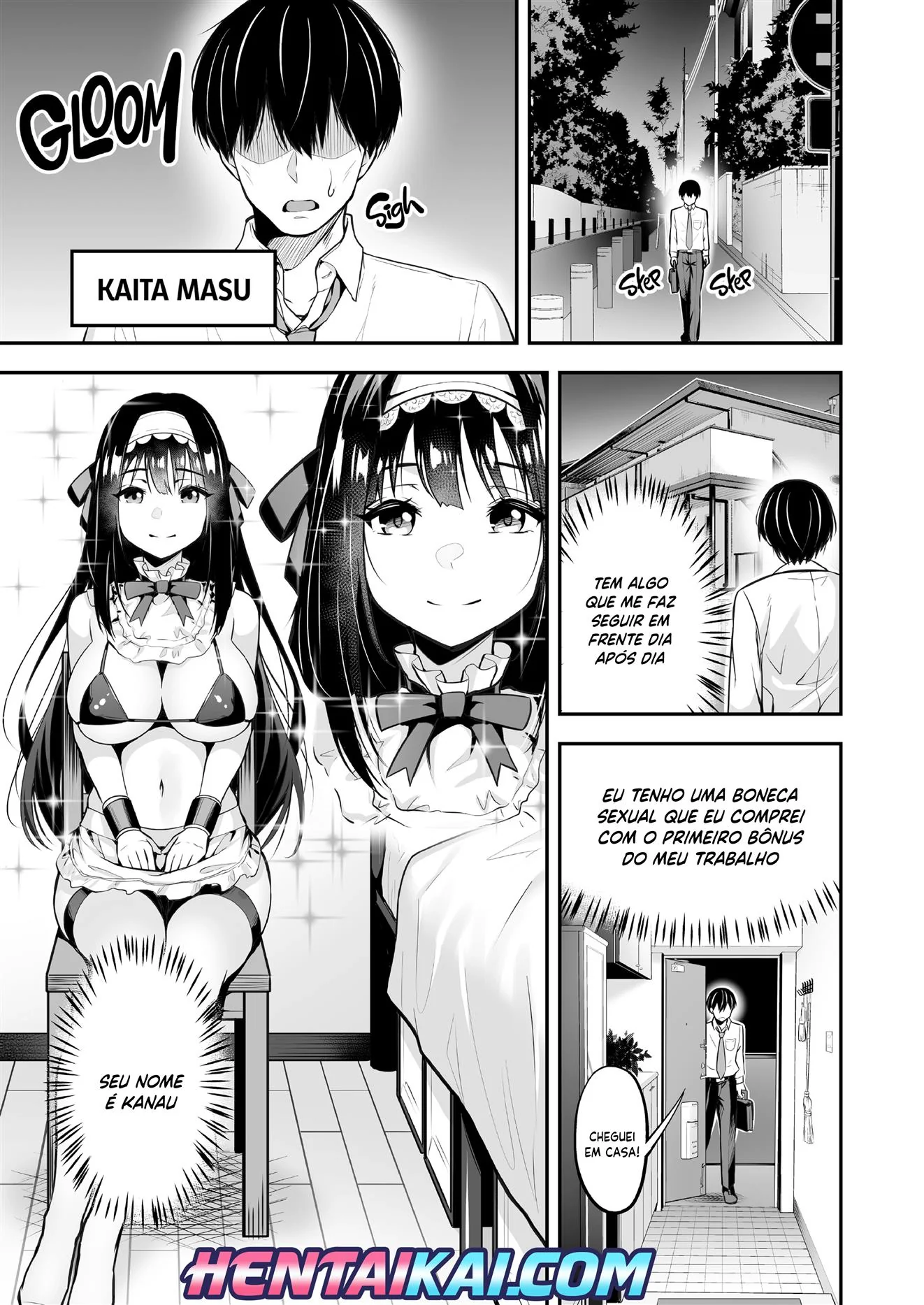 Kanau a Piranha do Masu - Aliviando o Estresse com Muita Piroca em Hentai HQ
