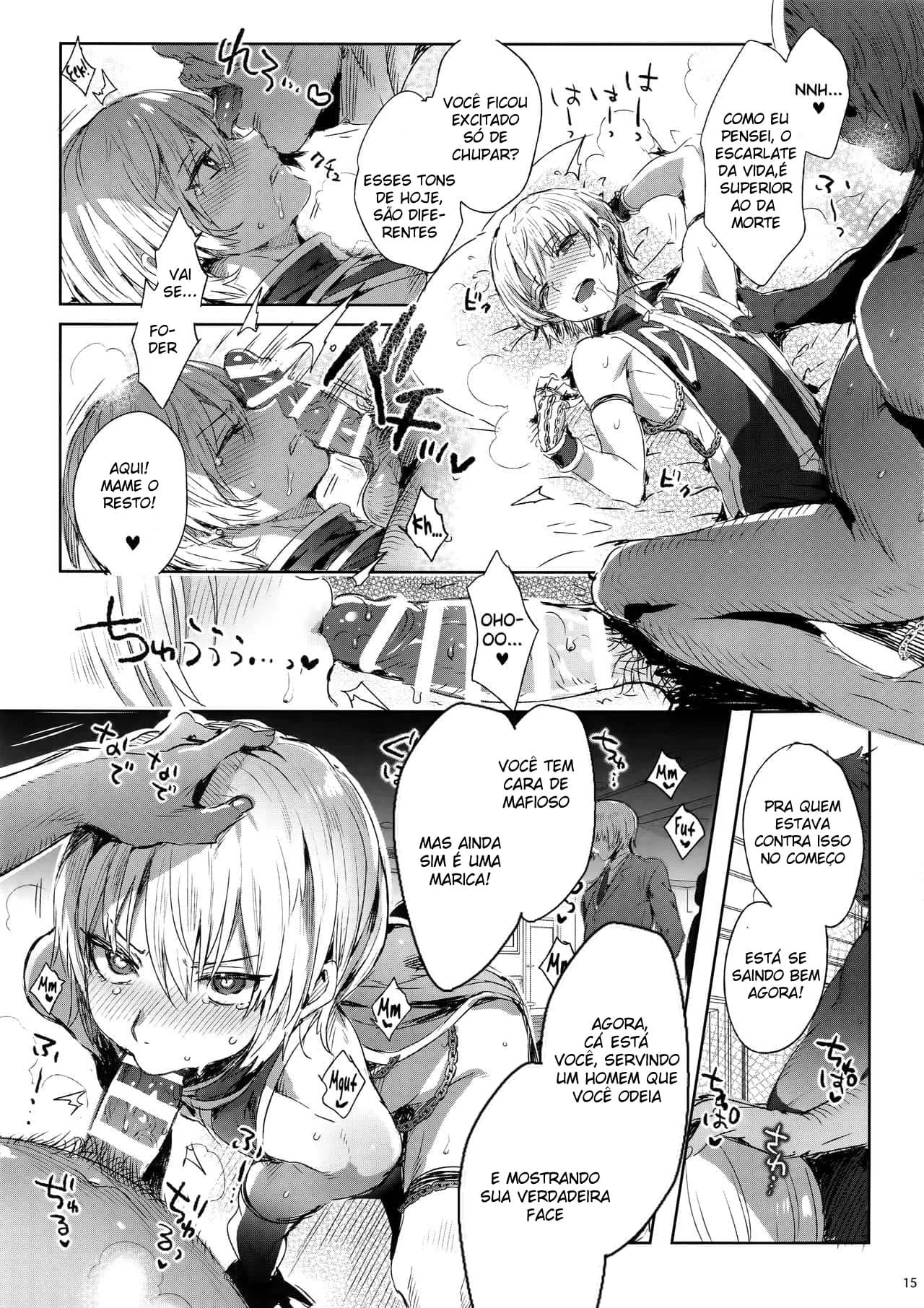 Kurapika: Pacto Obsceno com Poder e Perversão em HQ Hentai Brasileiro