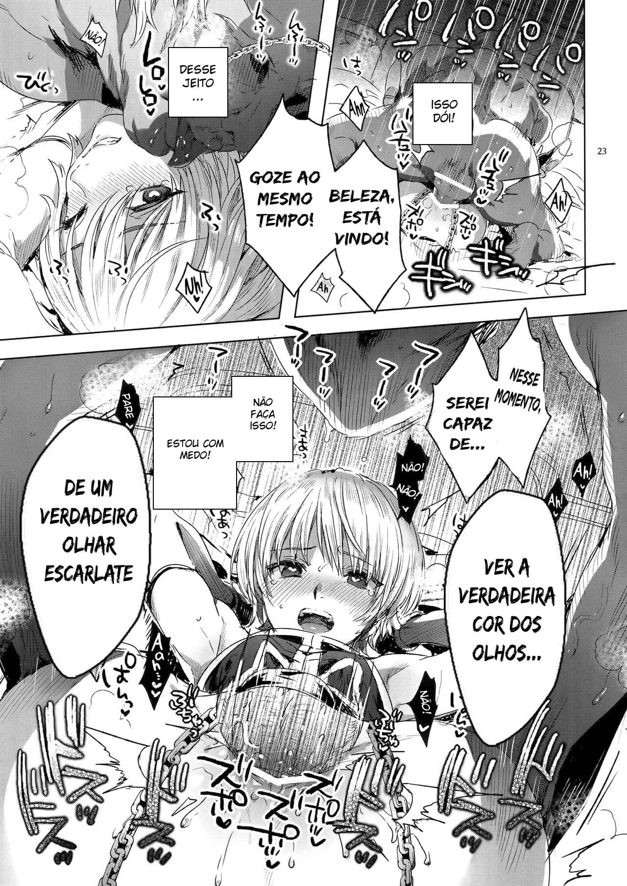 Kurapika: Pacto Obsceno com Poder e Perversão em HQ Hentai Brasileiro
