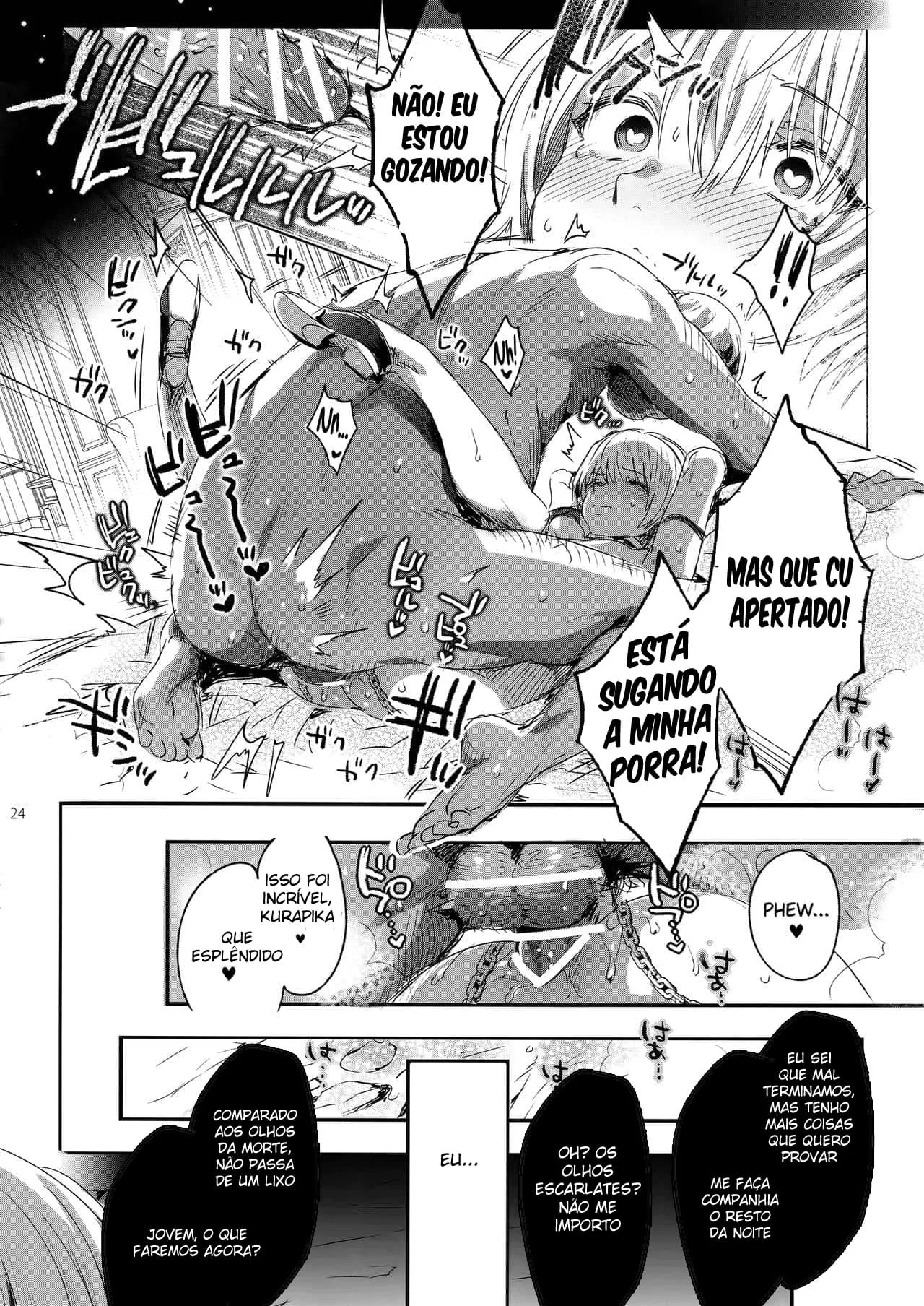 Kurapika: Pacto Obsceno com Poder e Perversão em HQ Hentai Brasileiro