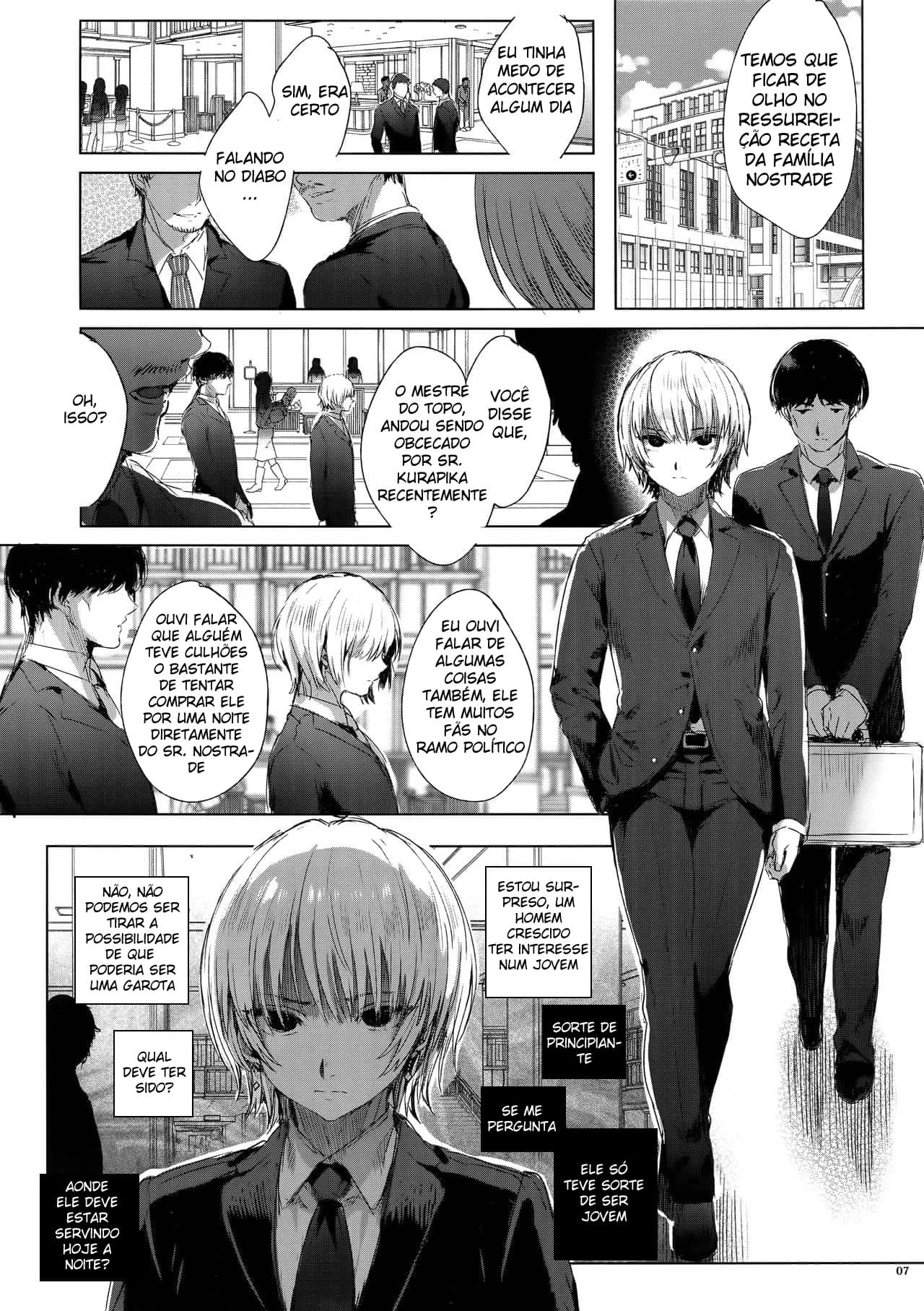 Kurapika: Pacto Obsceno com Poder e Perversão em HQ Hentai Brasileiro
