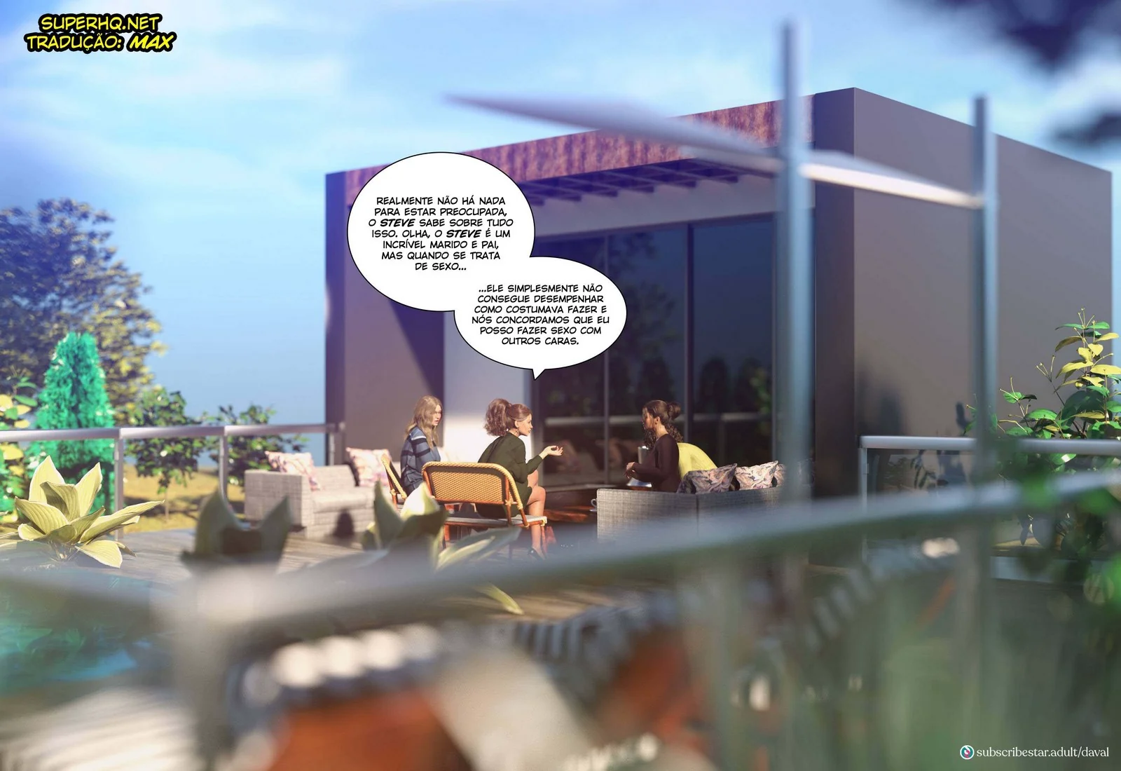 Lana Piranha se Excita Conversando sobre Hentai 3D em Hentai HQ Brasileiro