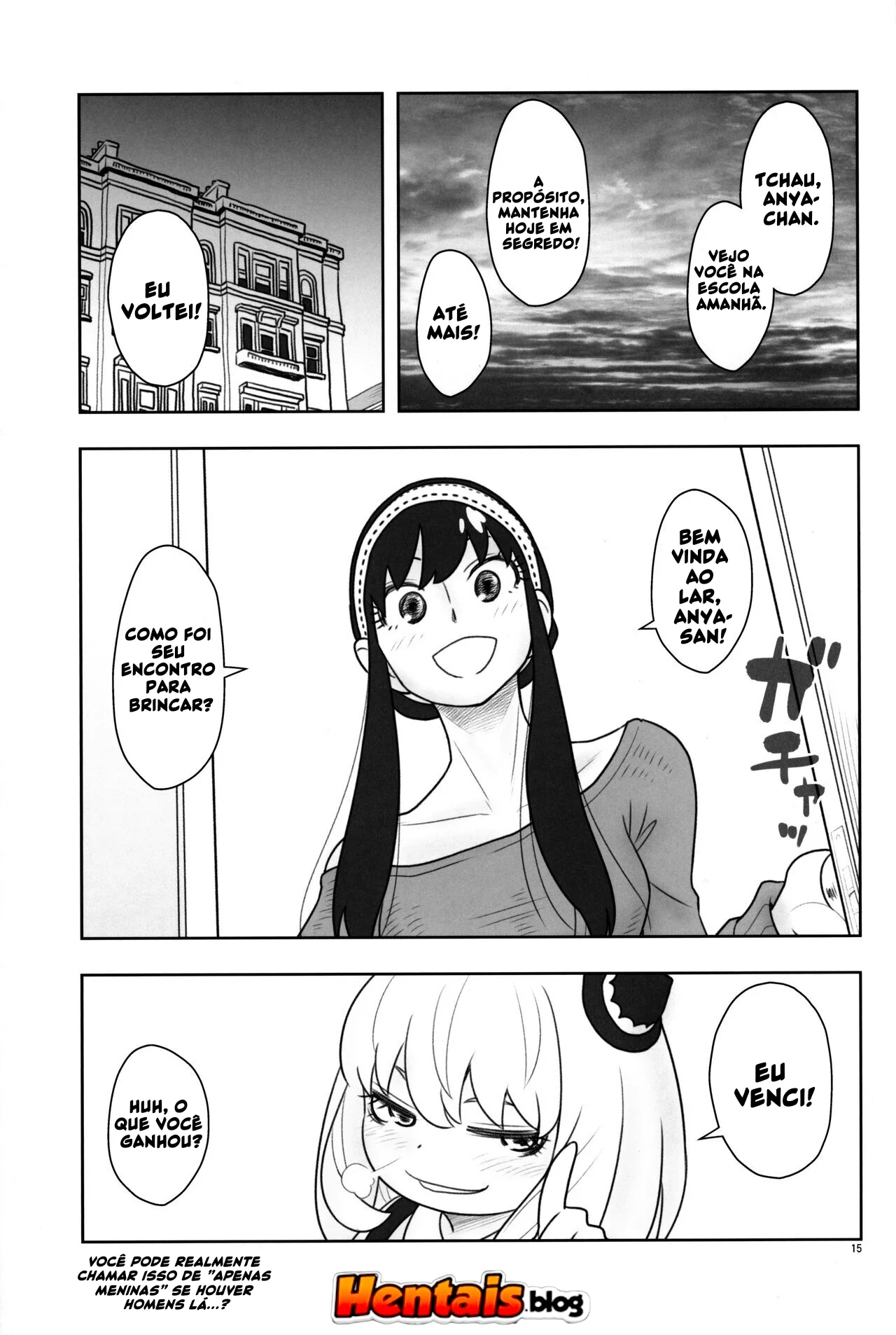 Loli Piranha Sedenta por Piroca Grande em HQ Brasileiro