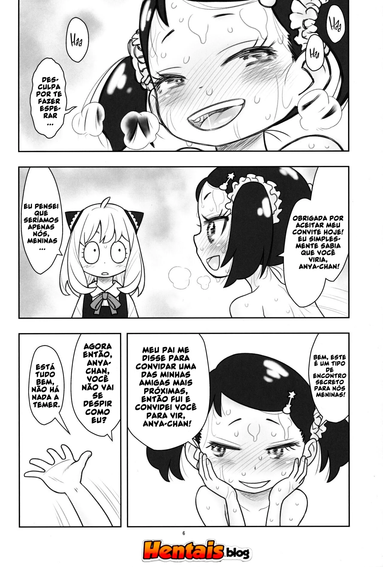 Loli Piranha Sedenta por Piroca Grande em HQ Brasileiro