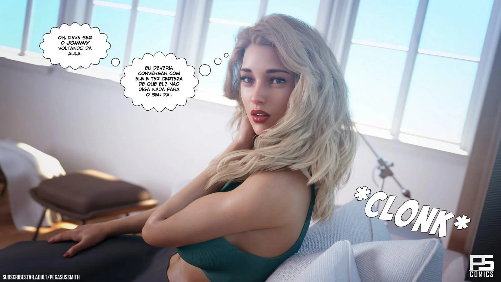 Lost in the Woods: Revelações na Floresta - Johnny e Lauren na Pica e na Buceta em Hentai HQ