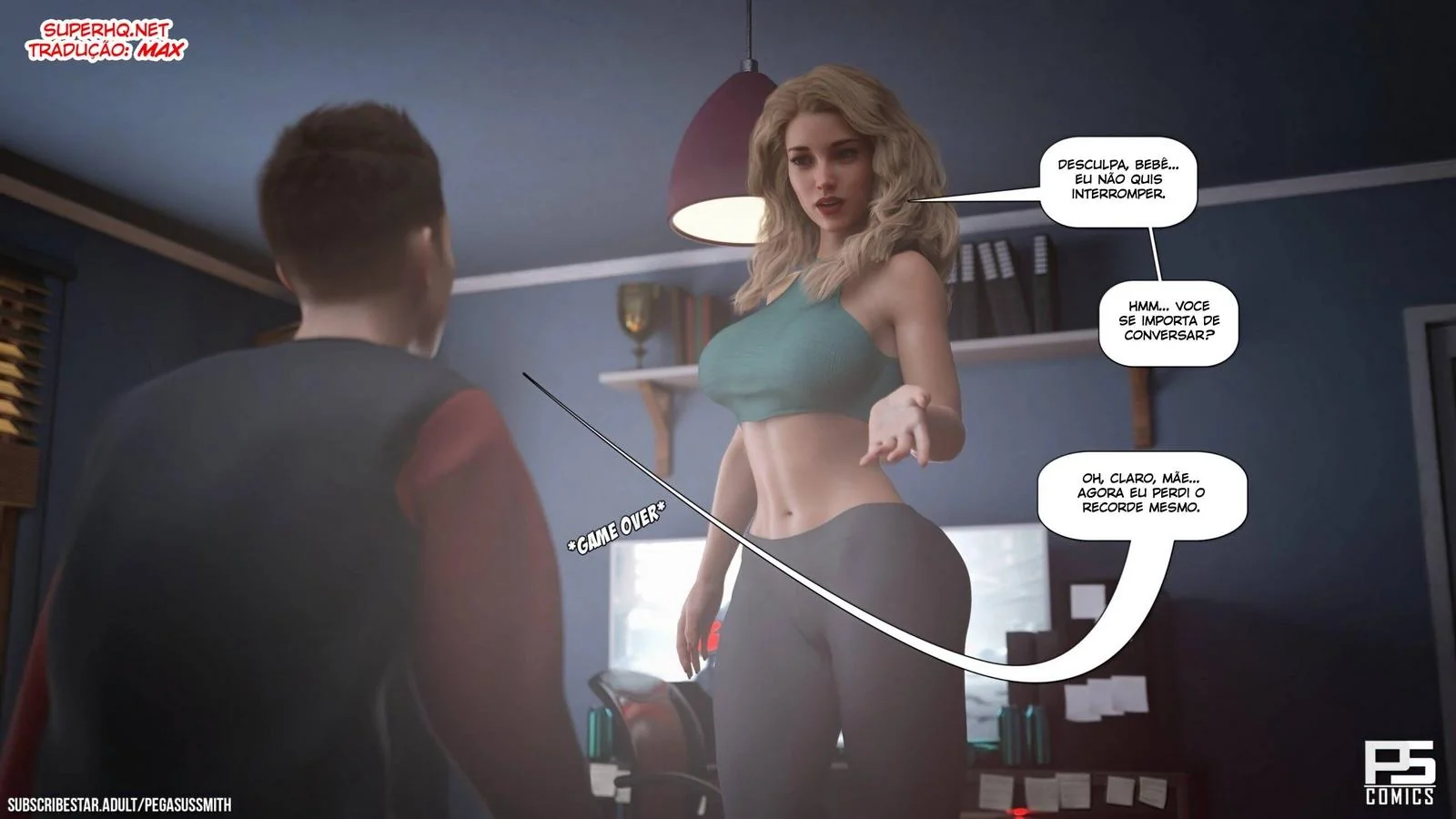 Lost in the Woods: Revelações na Floresta - Johnny e Lauren na Pica e na Buceta em Hentai HQ