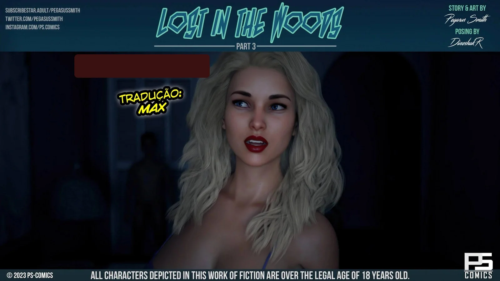 Lost in the Woods: Revelações na Floresta - Johnny e Lauren na Pica e na Buceta em Hentai HQ