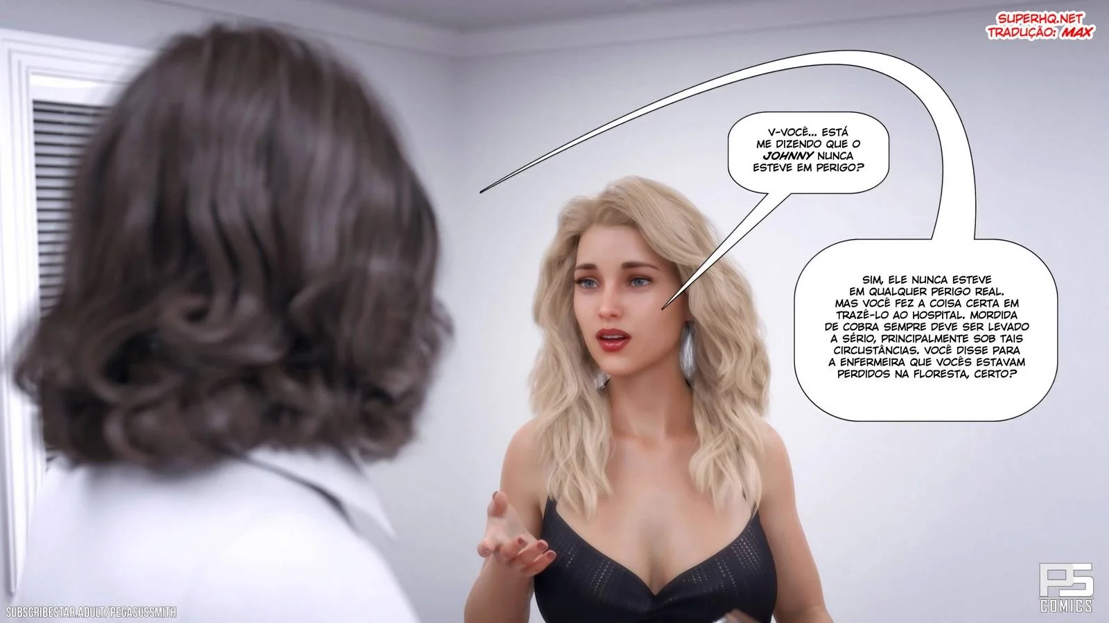 Lost in the Woods: Revelações na Floresta - Johnny e Lauren na Pica e na Buceta em Hentai HQ