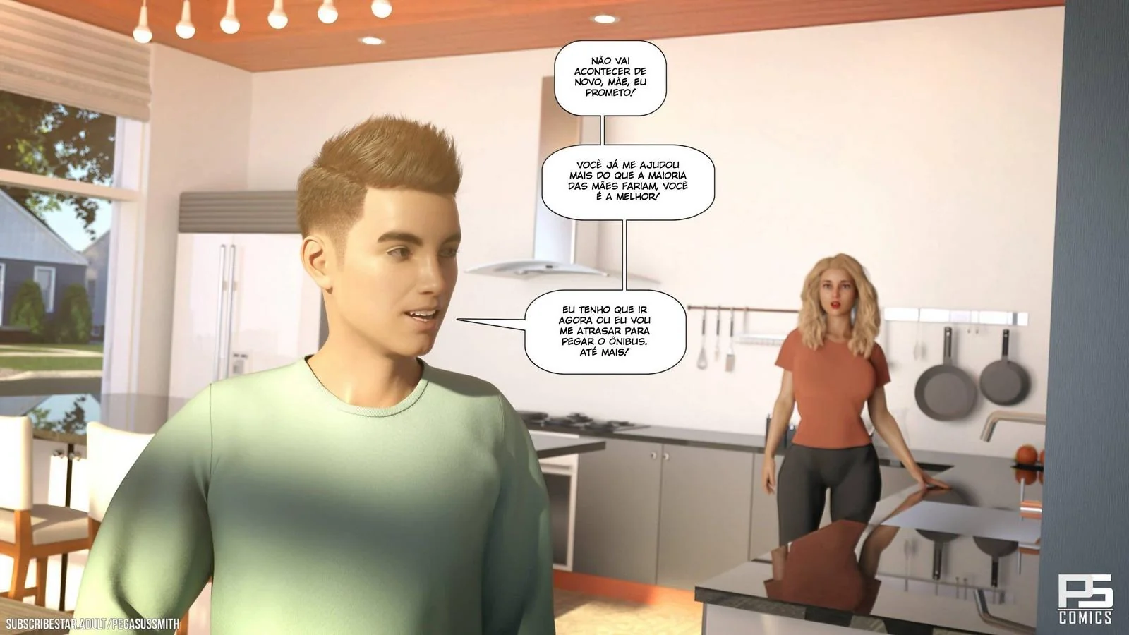 Lost in the Woods: Revelações na Floresta - Johnny e Lauren na Pica e na Buceta em Hentai HQ