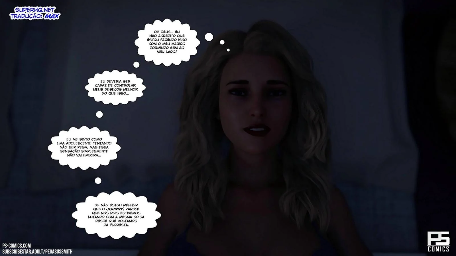 Lost in the Woods: Revelações na Floresta - Johnny e Lauren na Pica e na Buceta em Hentai HQ