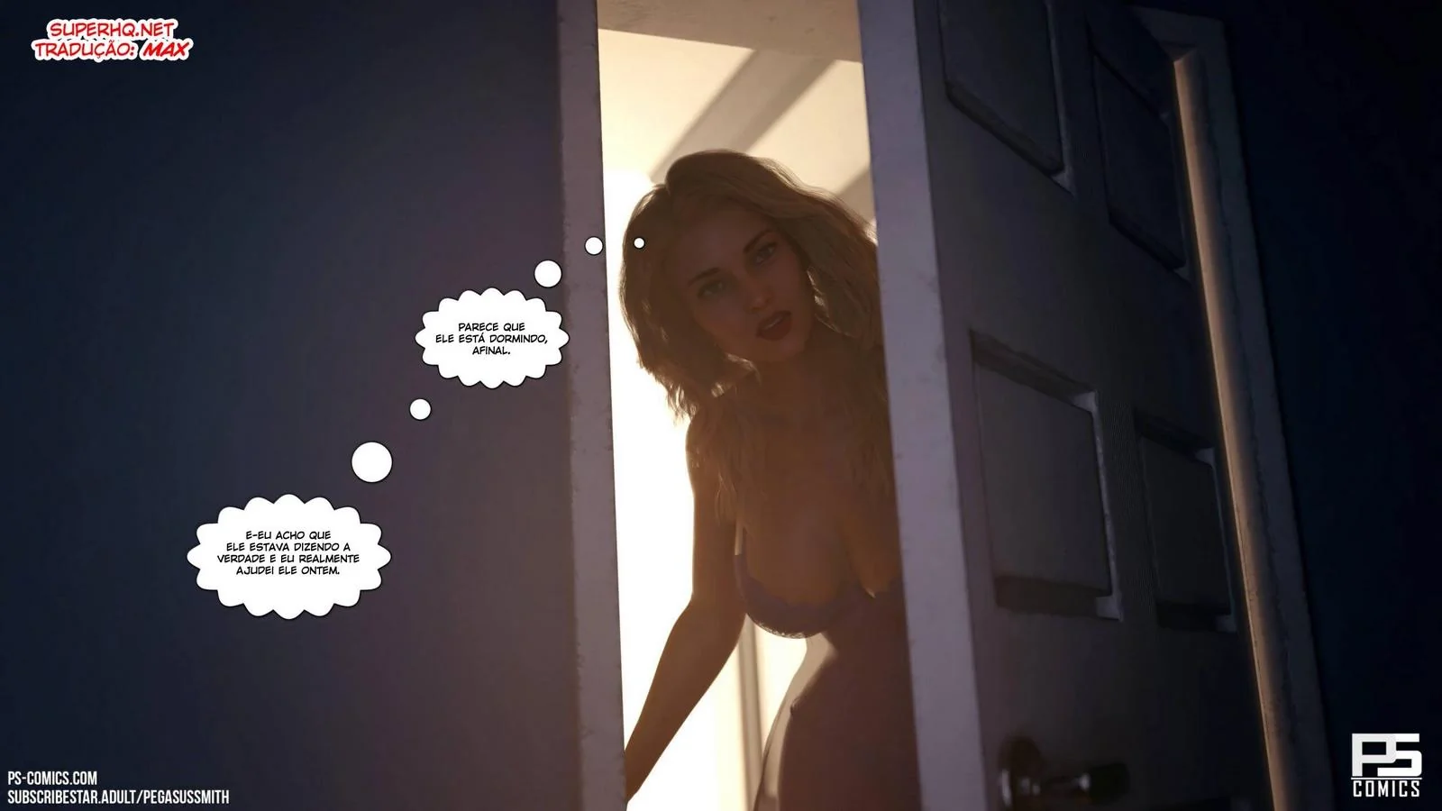 Lost in the Woods: Revelações na Floresta - Johnny e Lauren na Pica e na Buceta em Hentai HQ