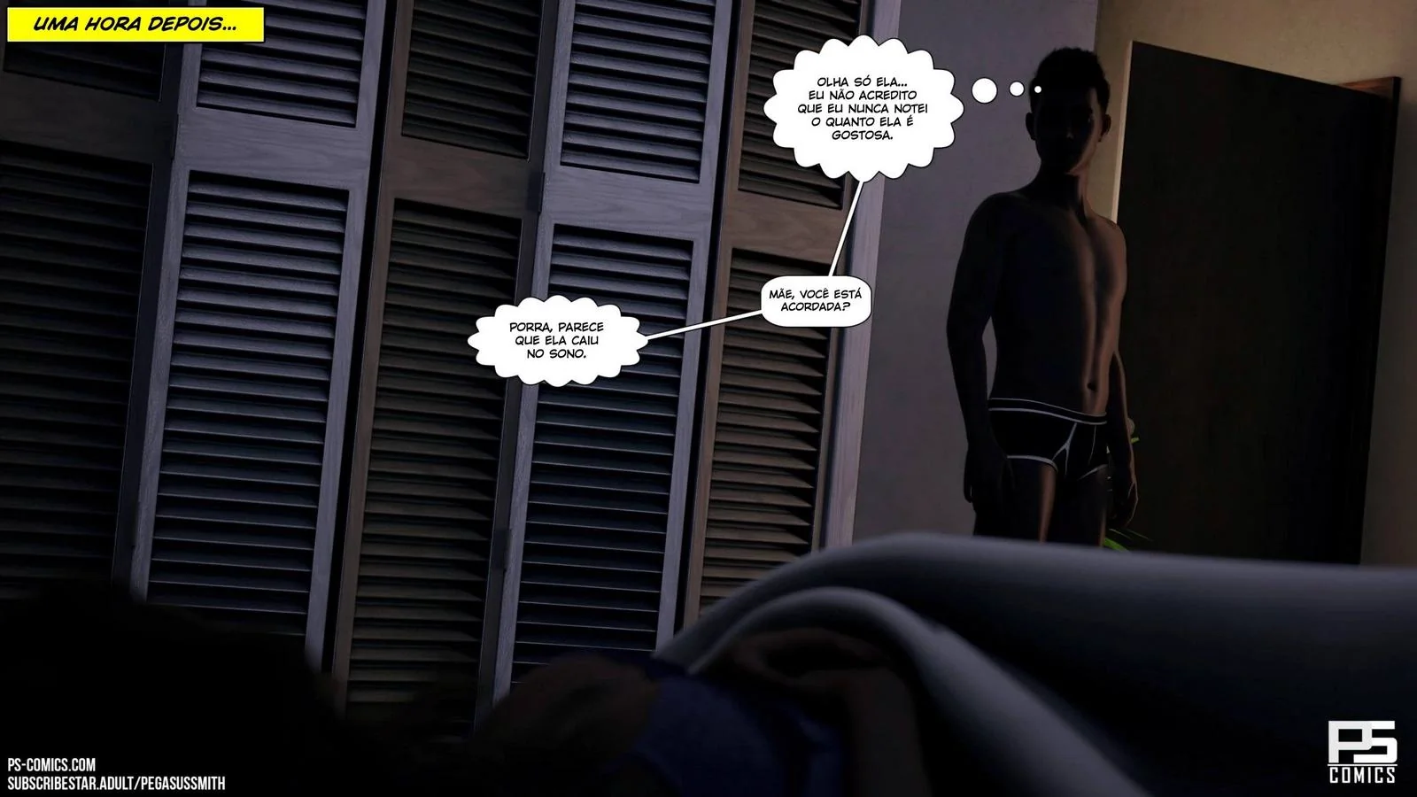 Lost in the Woods: Revelações na Floresta - Johnny e Lauren na Pica e na Buceta em Hentai HQ