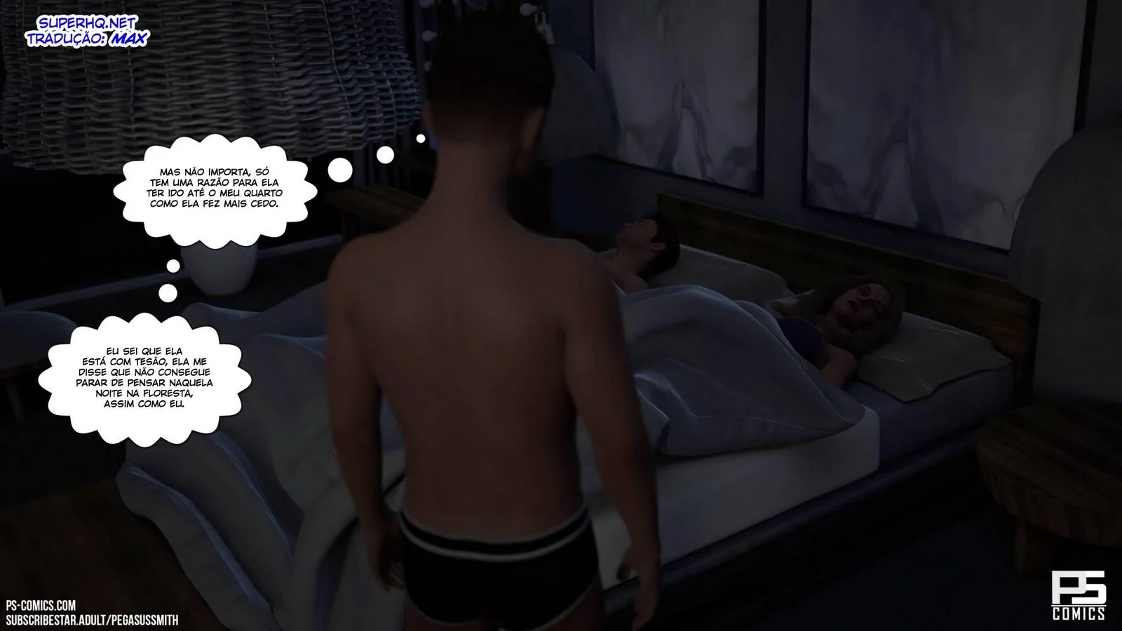 Lost in the Woods: Revelações na Floresta - Johnny e Lauren na Pica e na Buceta em Hentai HQ