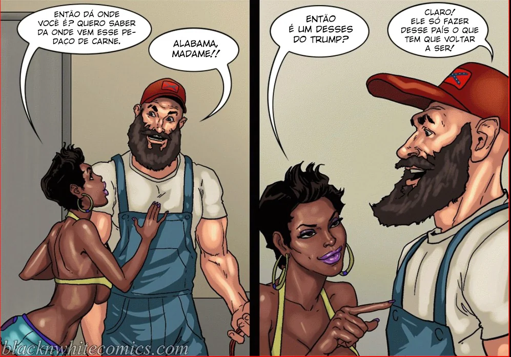 Maduras Sedentas por Pica: A História Hentai Interracial do Encanador Gostoso - Em Hentai HQ