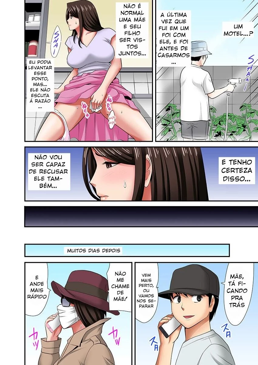 Mãe e filho no banheiro: Tesão proibido em HQ Incesto Brasileiro