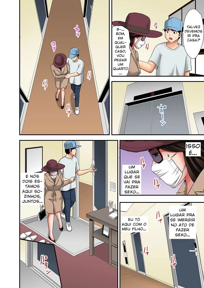 Mãe e filho no banheiro: Tesão proibido em HQ Incesto Brasileiro