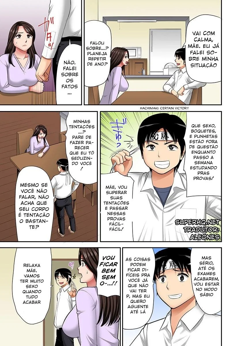 Mãe e filho no banheiro: Tesão proibido em HQ Incesto Brasileiro