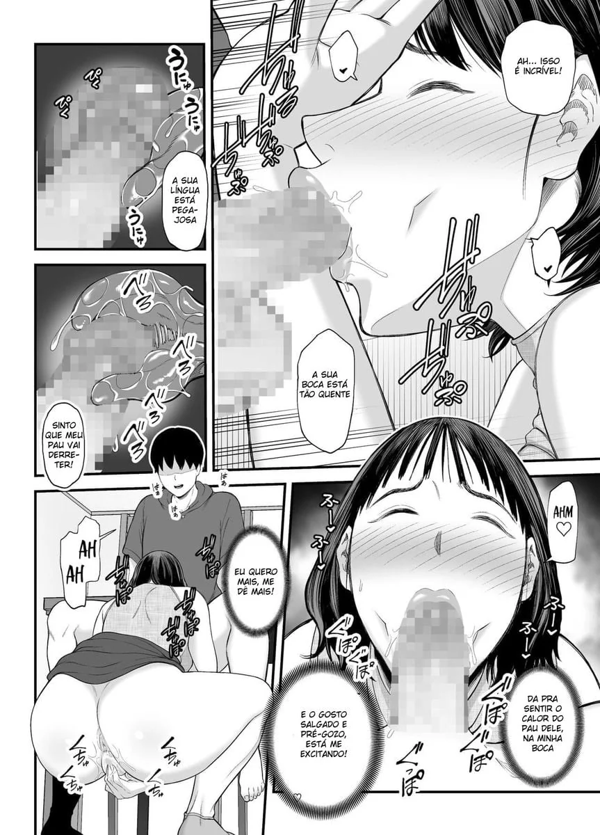 Mãe Piranha Carente - Dando a Buceta para o Encanador em HQ Brasileiro