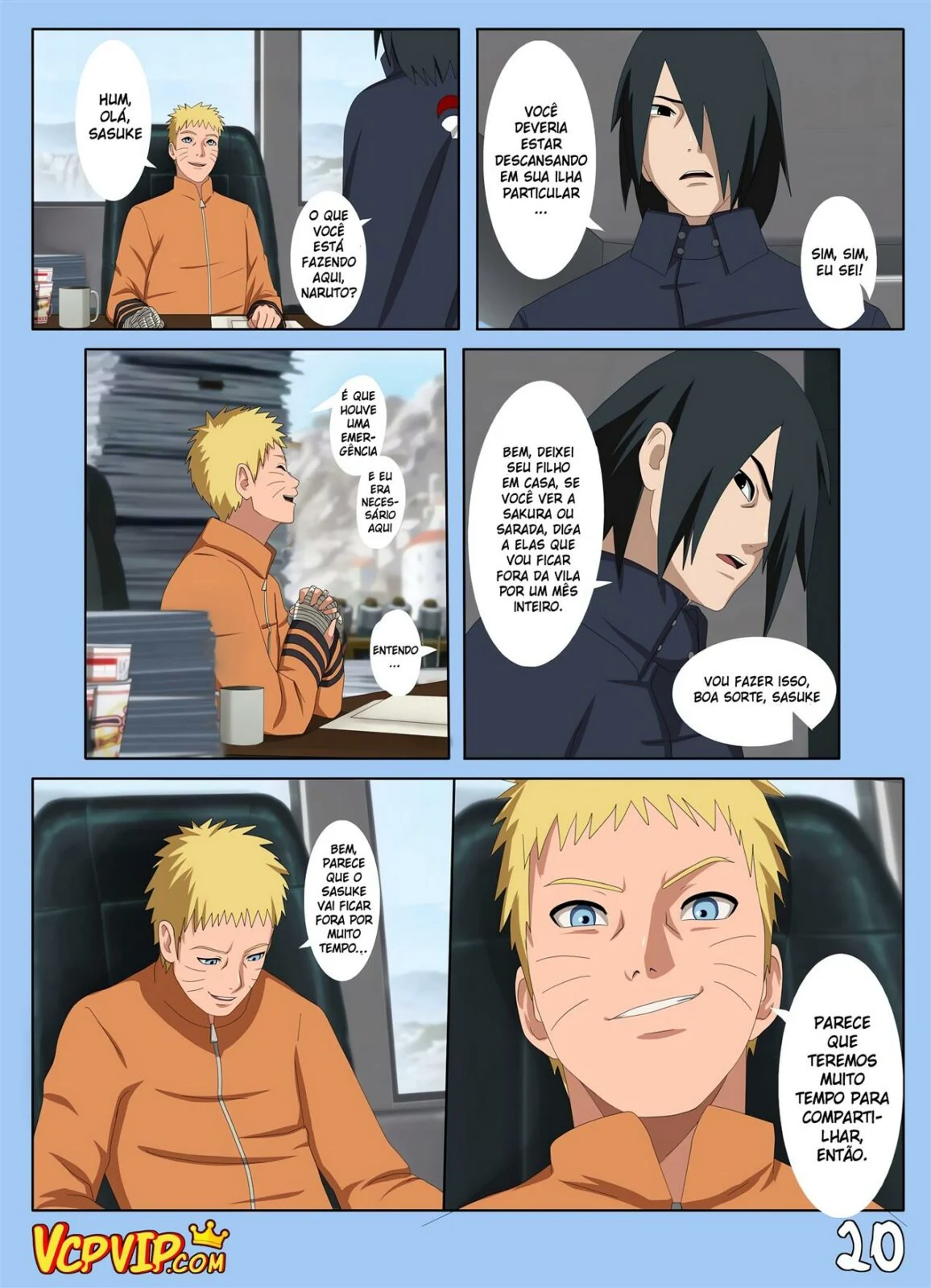 Mãe Piranha Satisfaz Seu Desejo com a Buceta da Irmãzinha do Boruto em Hentai HQ Brasileiro