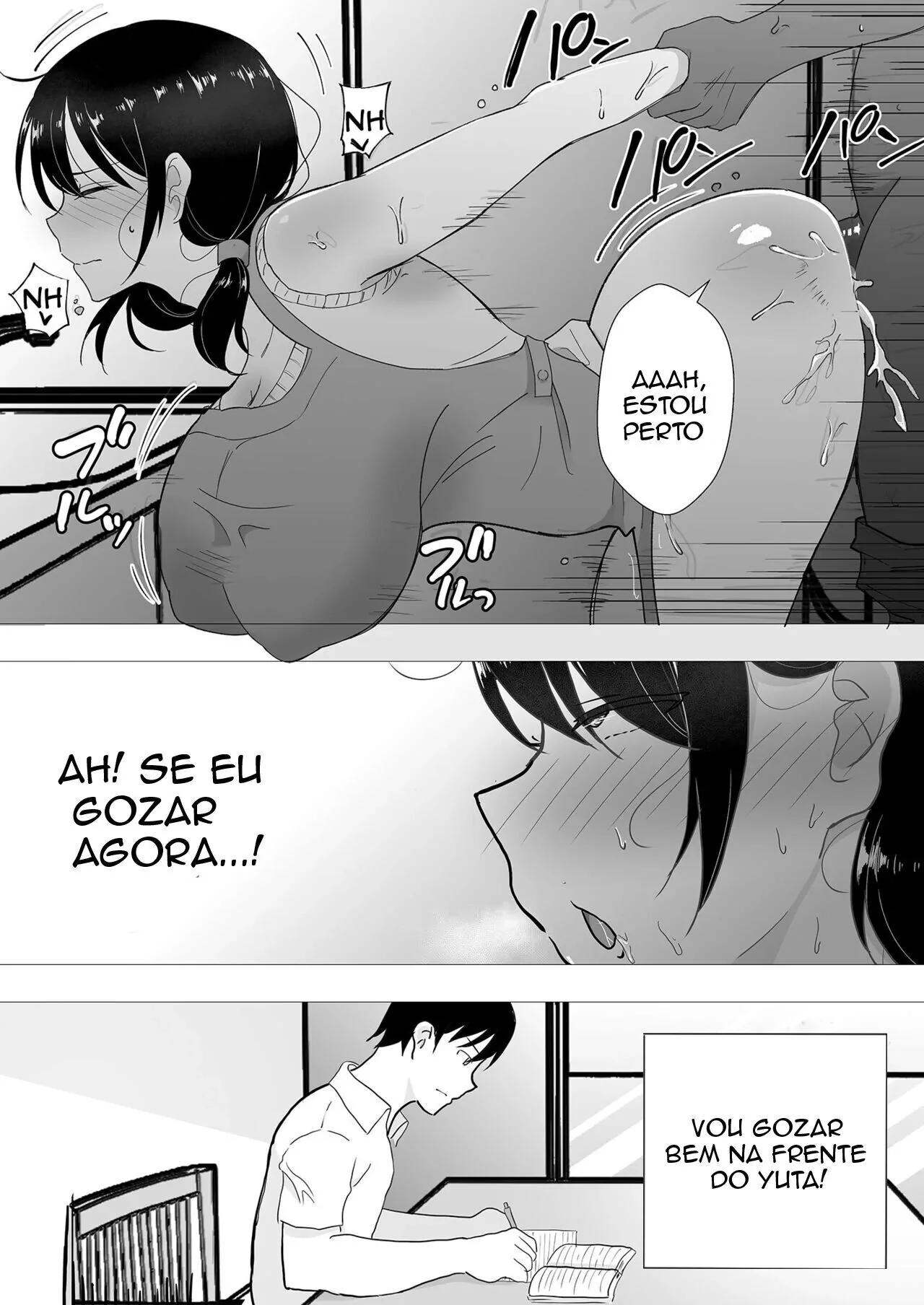 Mãe Piranha Sedenta por Pica - Hentai HQ Brasileiro