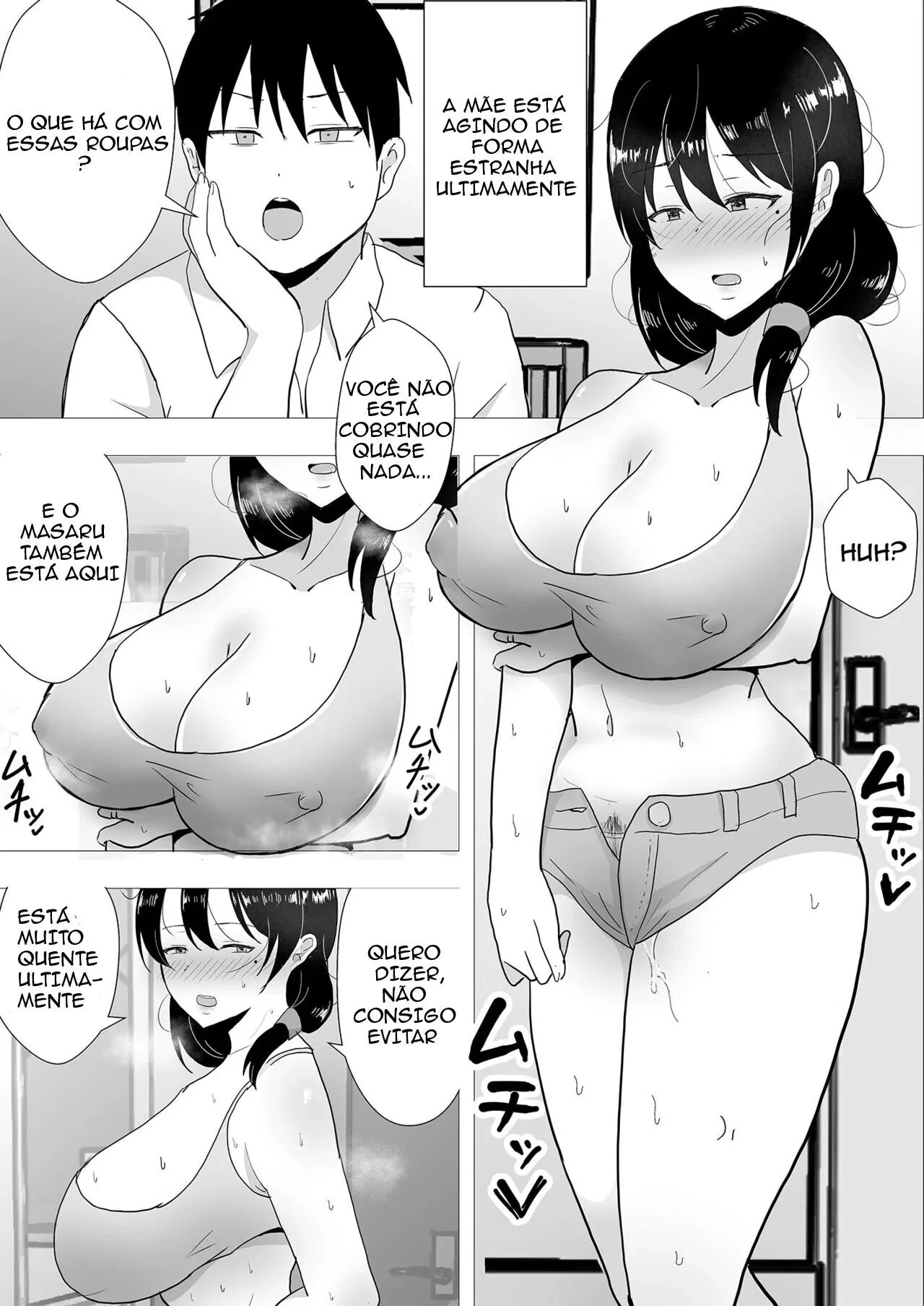 Mãe Piranha Sedenta por Pica - Hentai HQ Brasileiro