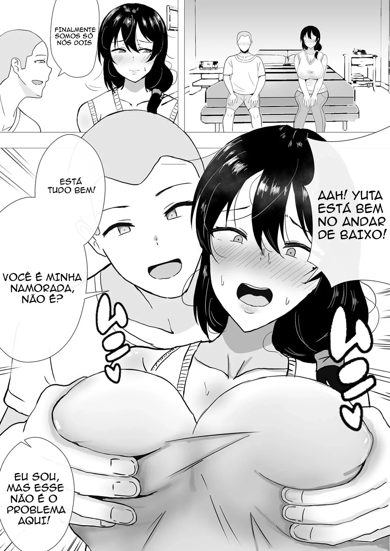 Mãe Piranha Sedenta por Pica - Hentai HQ Brasileiro