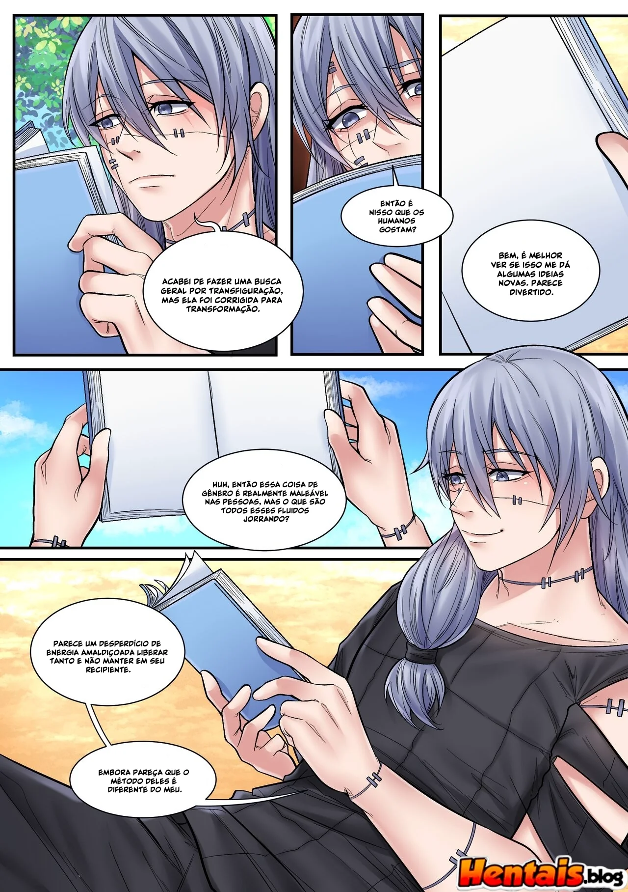 Mahito, a Futanari Safada de Jujutsu Kaisen - Desejos Perversos em Hentai HQ Brasileiro