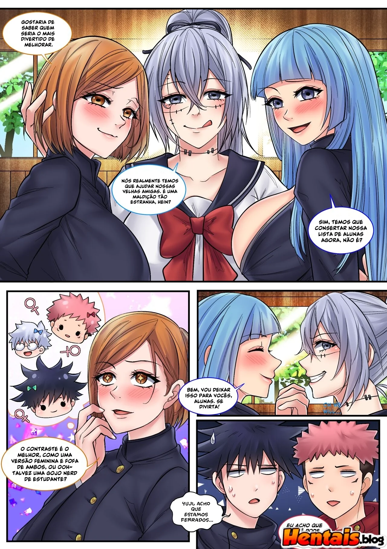 Mahito, a Futanari Safada de Jujutsu Kaisen - Desejos Perversos em Hentai HQ Brasileiro