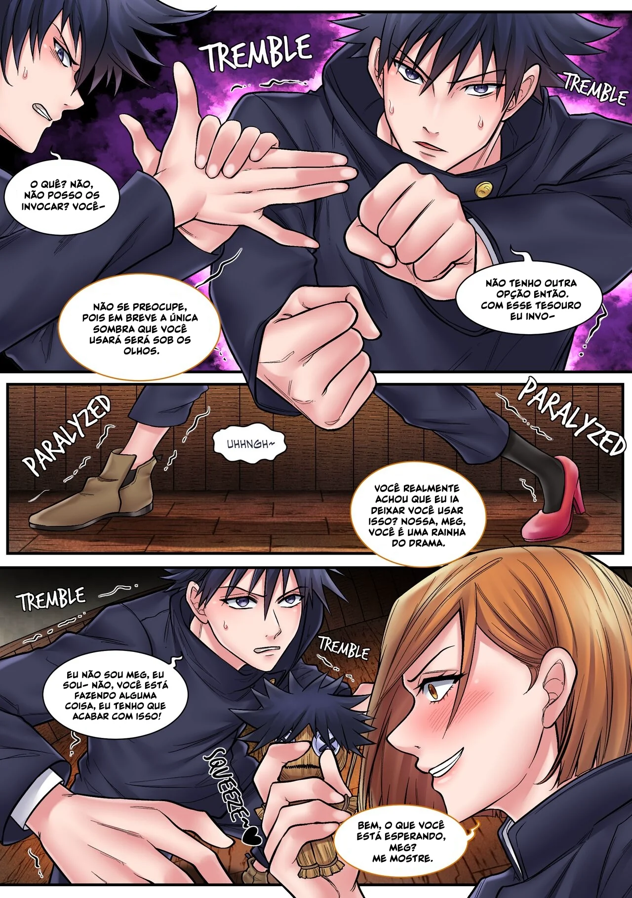 Mahito, a Futanari Safada de Jujutsu Kaisen - Desejos Perversos em Hentai HQ Brasileiro