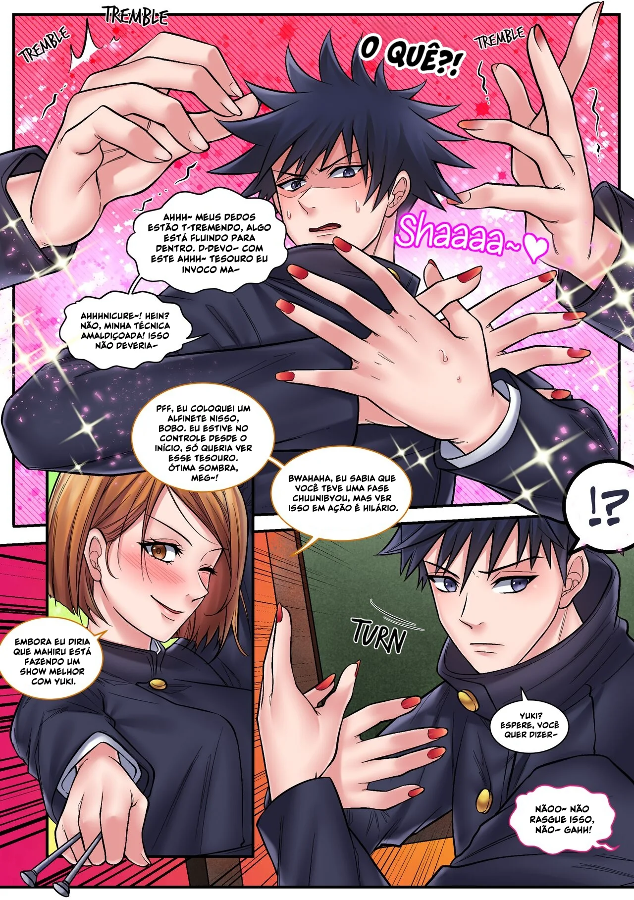 Mahito, a Futanari Safada de Jujutsu Kaisen - Desejos Perversos em Hentai HQ Brasileiro