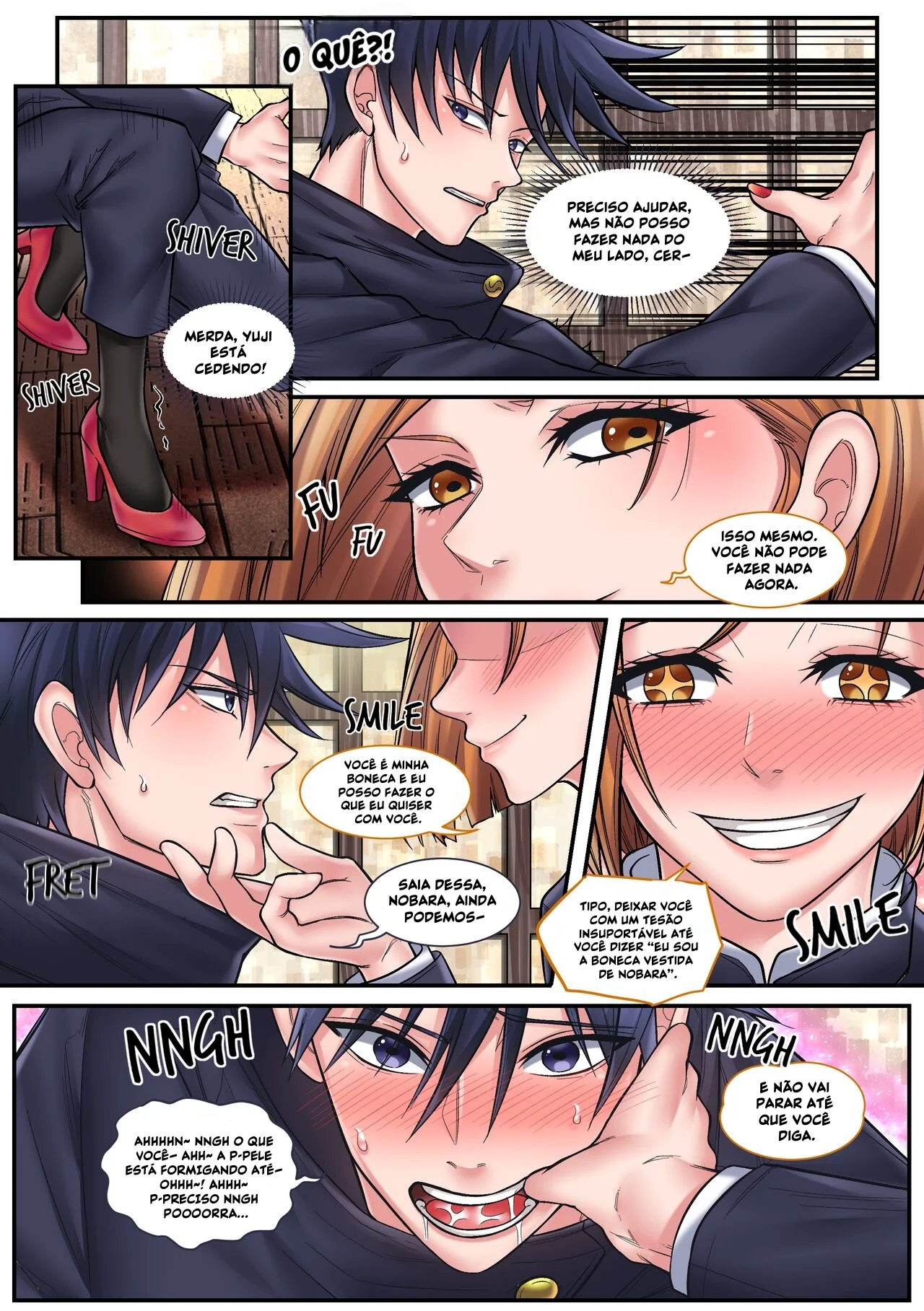 Mahito, a Futanari Safada de Jujutsu Kaisen - Desejos Perversos em Hentai HQ Brasileiro