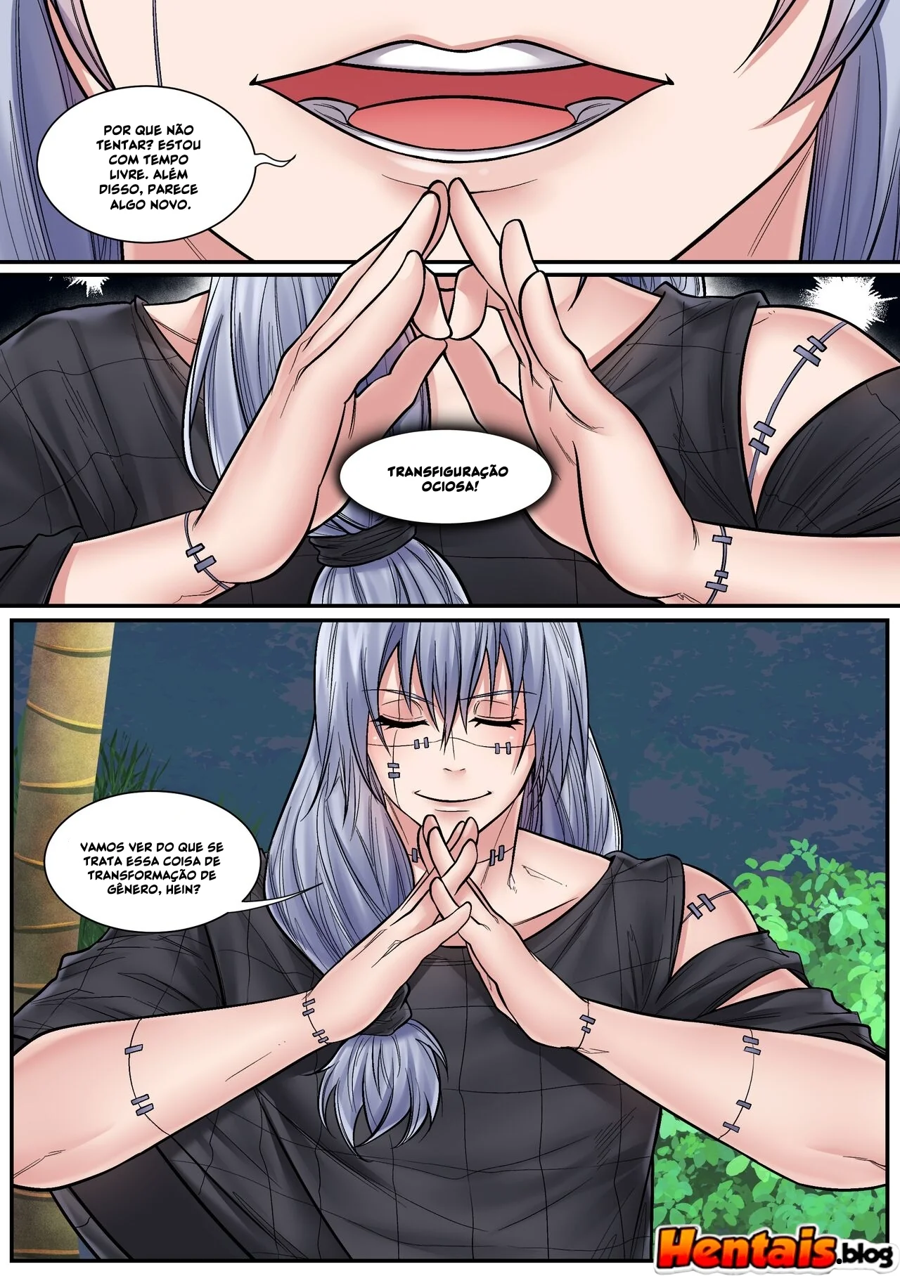 Mahito, a Futanari Safada de Jujutsu Kaisen - Desejos Perversos em Hentai HQ Brasileiro