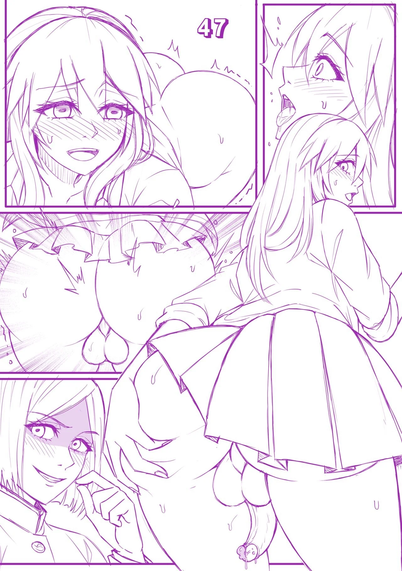 Mahito, a Futanari Safada de Jujutsu Kaisen - Desejos Perversos em Hentai HQ Brasileiro