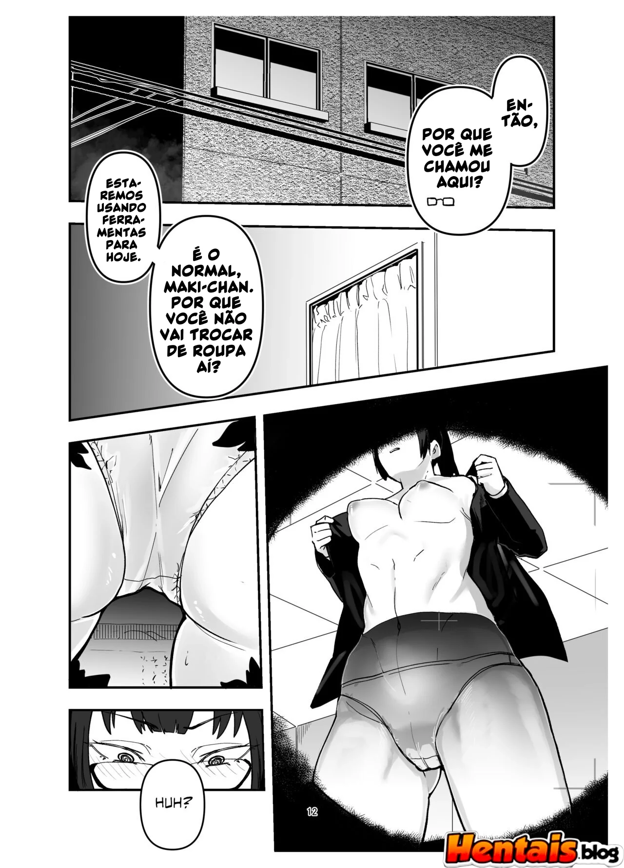 Maki Zenin e os Óculos da Obediência - Hentai HQ Brasileiro