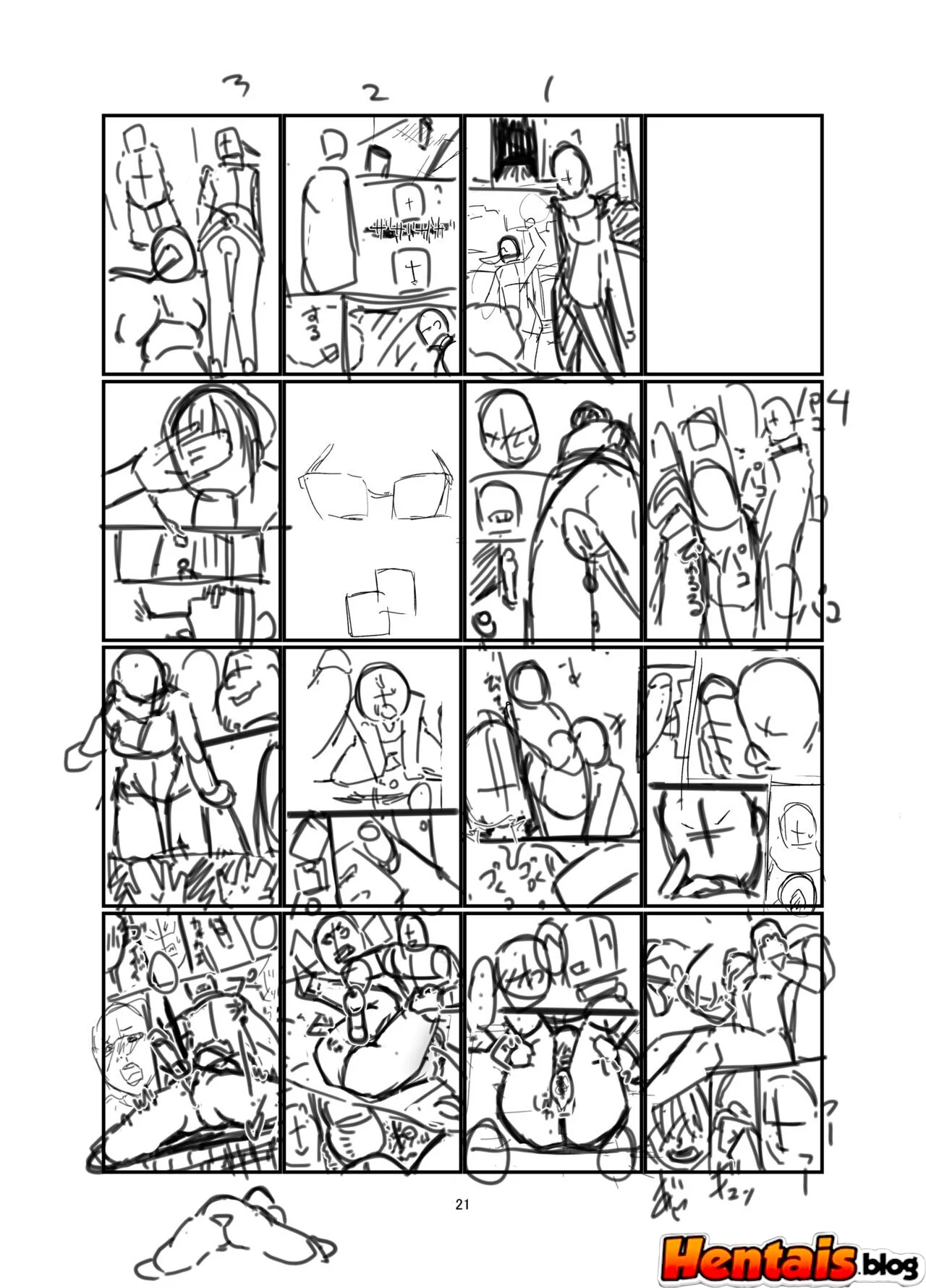 Maki Zenin e os Óculos da Obediência - Hentai HQ Brasileiro