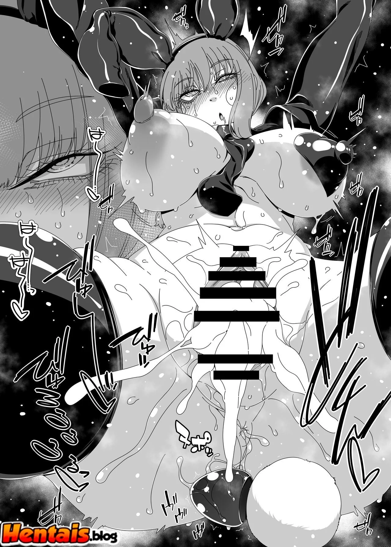 Makima Coelhinha Safada Querendo Rola em Hentai HQ Brasileiro