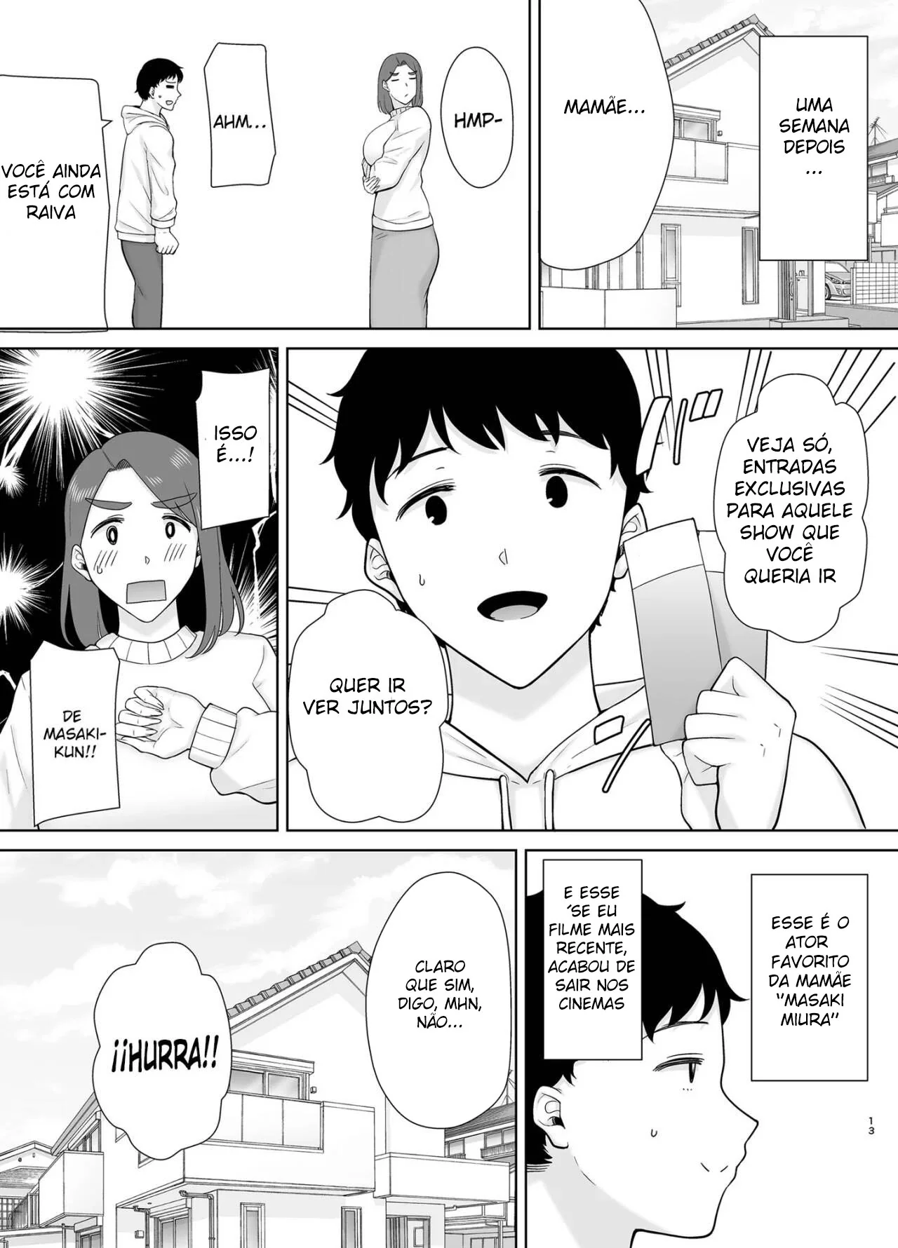 Mamãe Piranha: Explorando a Buceta Proibida do Filho em Sexo Incestuoso em HQ Brasileiro