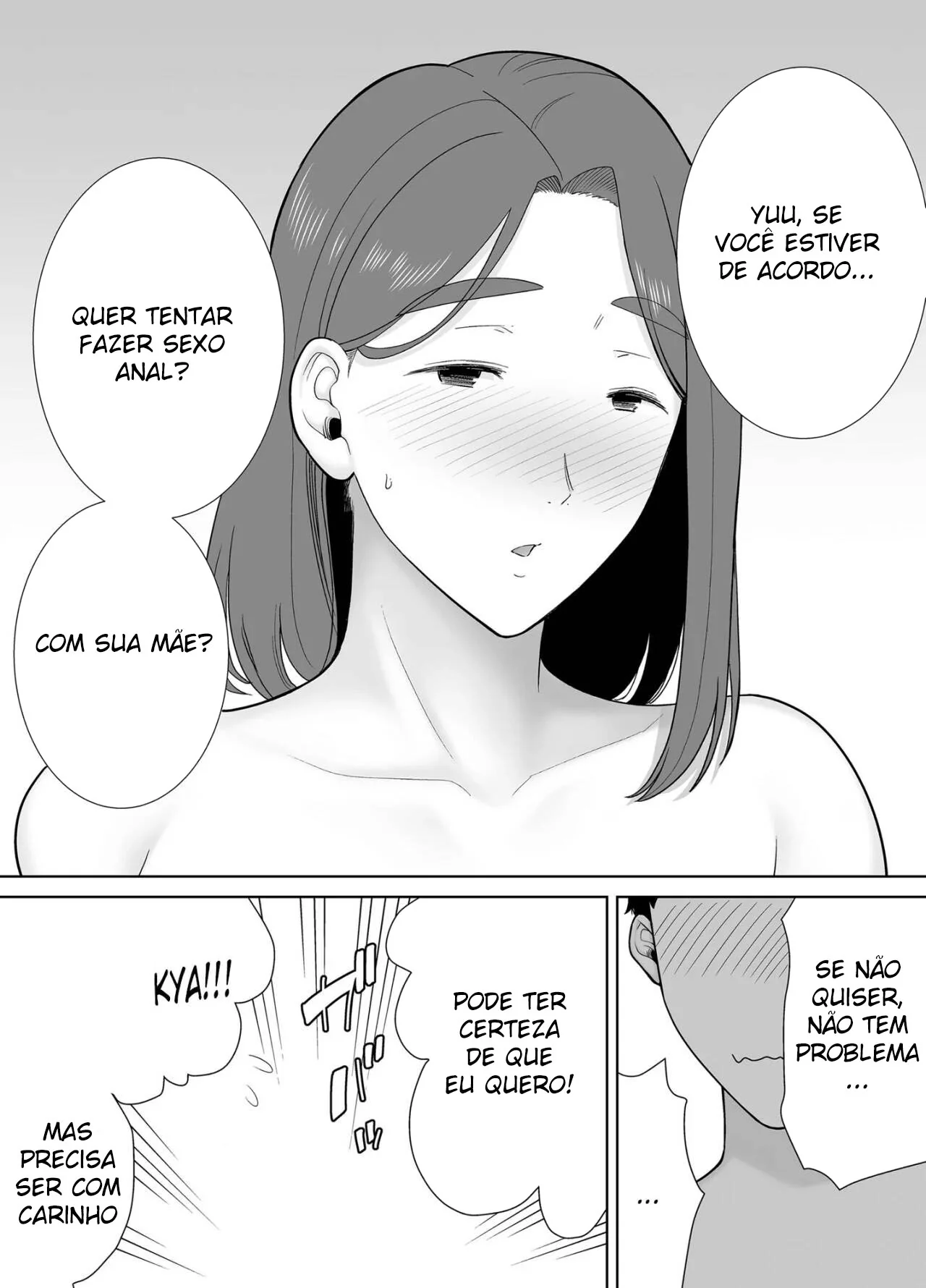 Mamãe Piranha: Explorando a Buceta Proibida do Filho em Sexo Incestuoso em HQ Brasileiro