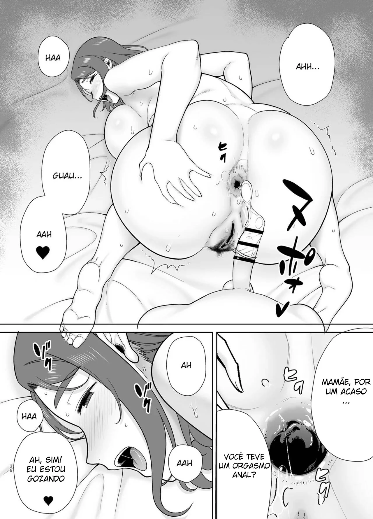 Mamãe Piranha: Explorando a Buceta Proibida do Filho em Sexo Incestuoso em HQ Brasileiro