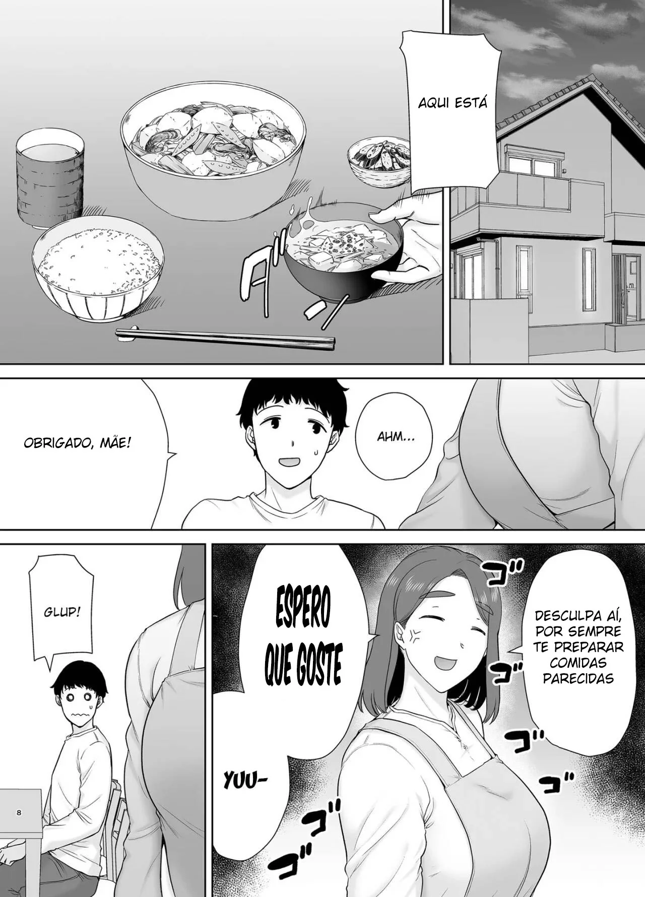 Mamãe Piranha: Explorando a Buceta Proibida do Filho em Sexo Incestuoso em HQ Brasileiro