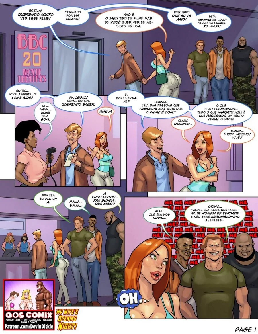 Mamãe Piranha Salva a Pica do Filho com Hentai Incesto na Floreste - HQ Brasileiro