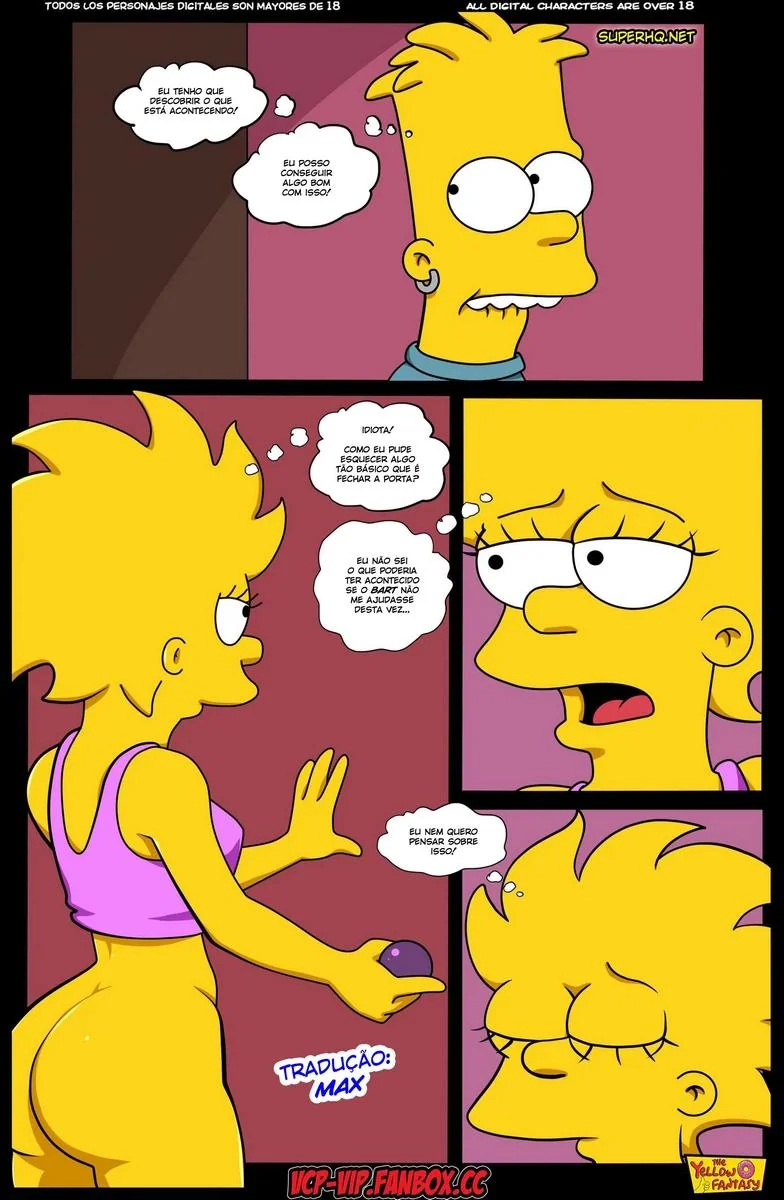 Marge e a Piroca do Homer - Surpresas na Casa dos Simpsons em HQ Brasileiro