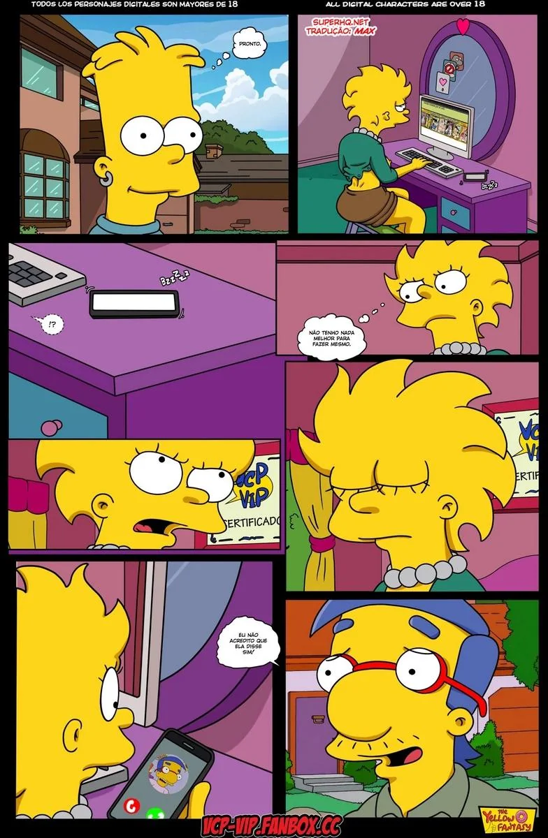 Marge e a Piroca do Homer - Surpresas na Casa dos Simpsons em HQ Brasileiro