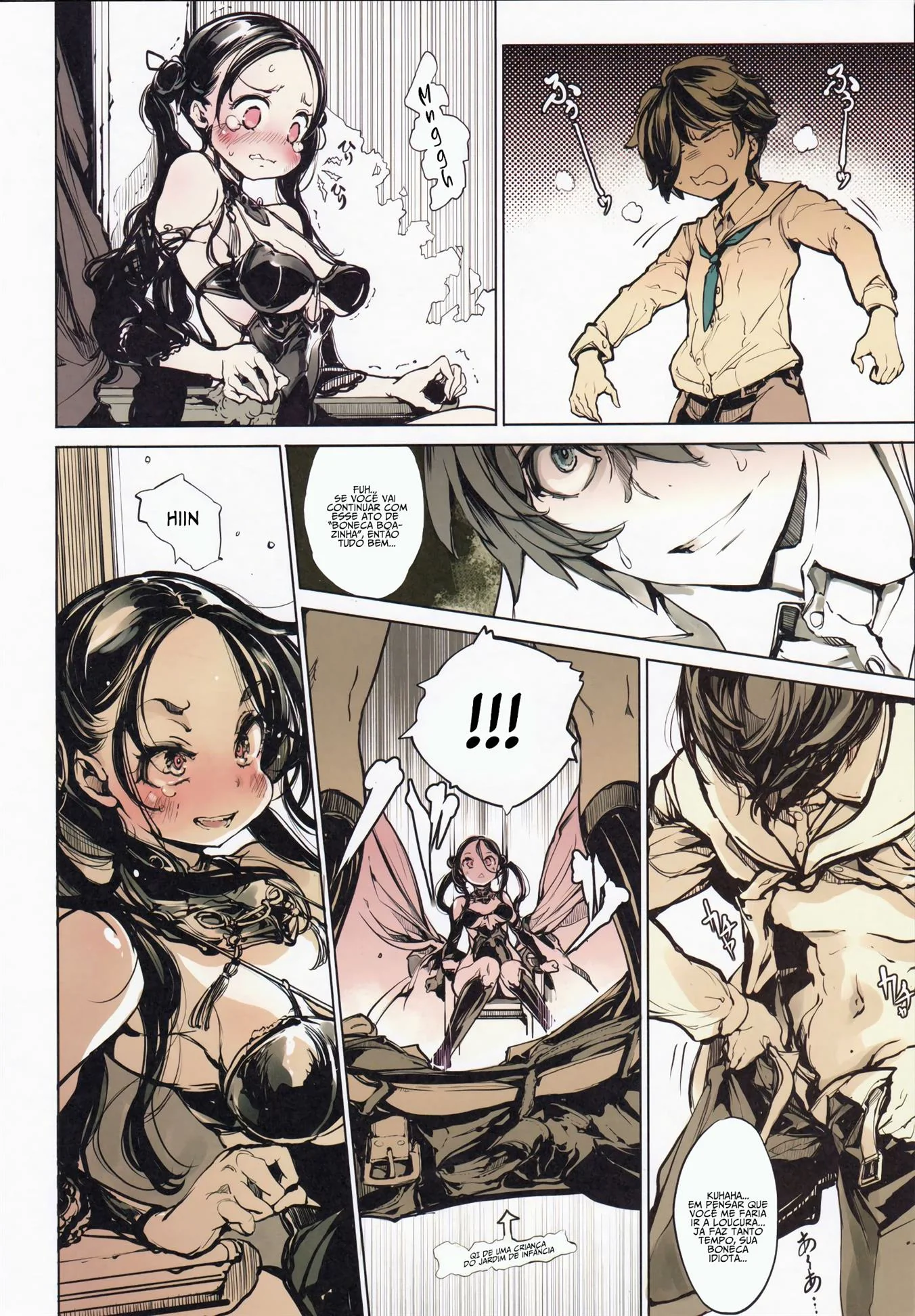 Meu Avô era um Safado e me Deixou um Puteiro de Bonecas de Ferro" em HQ Brasileiro