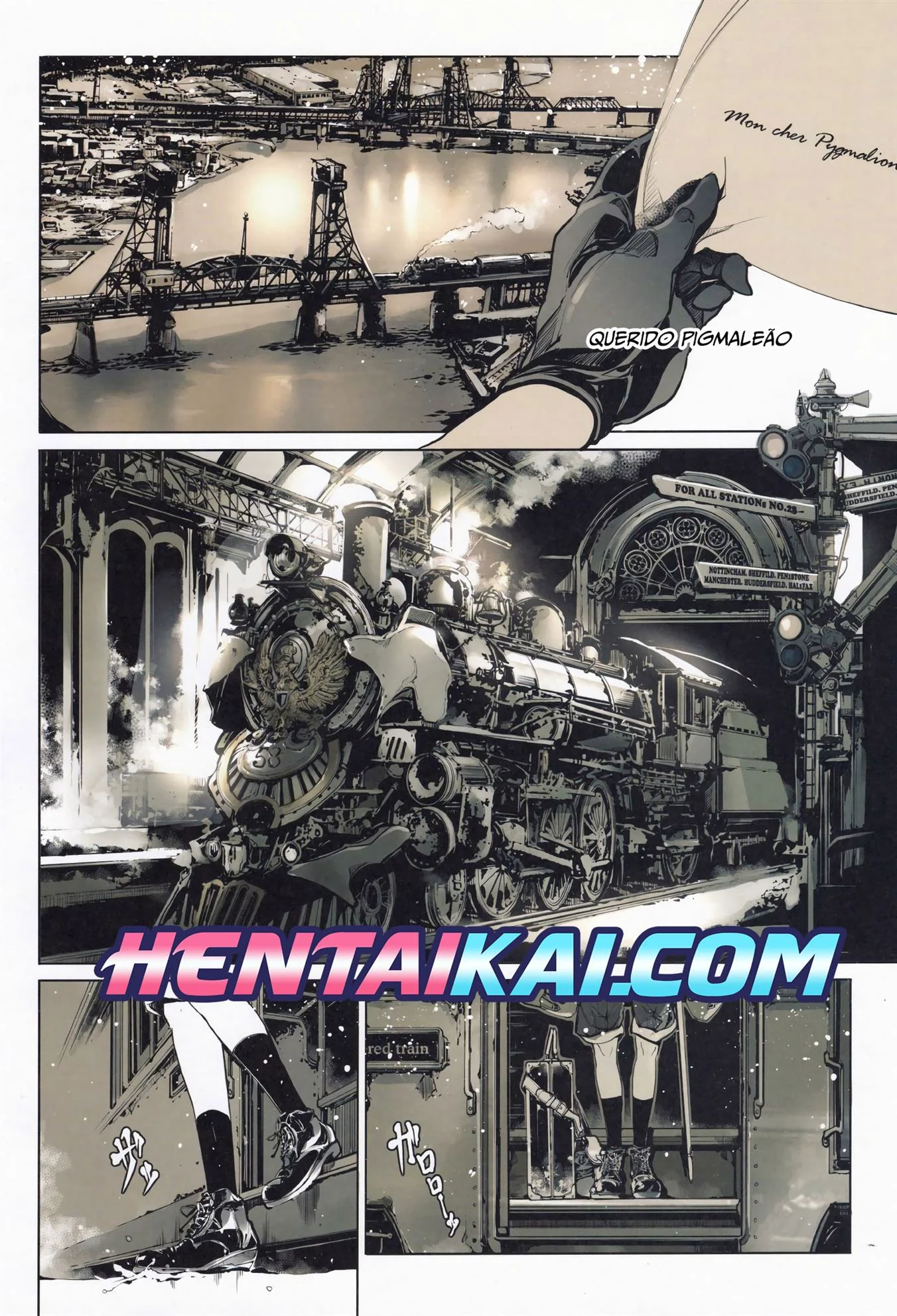 Meu Avô era um Safado e me Deixou um Puteiro de Bonecas de Ferro" em HQ Brasileiro