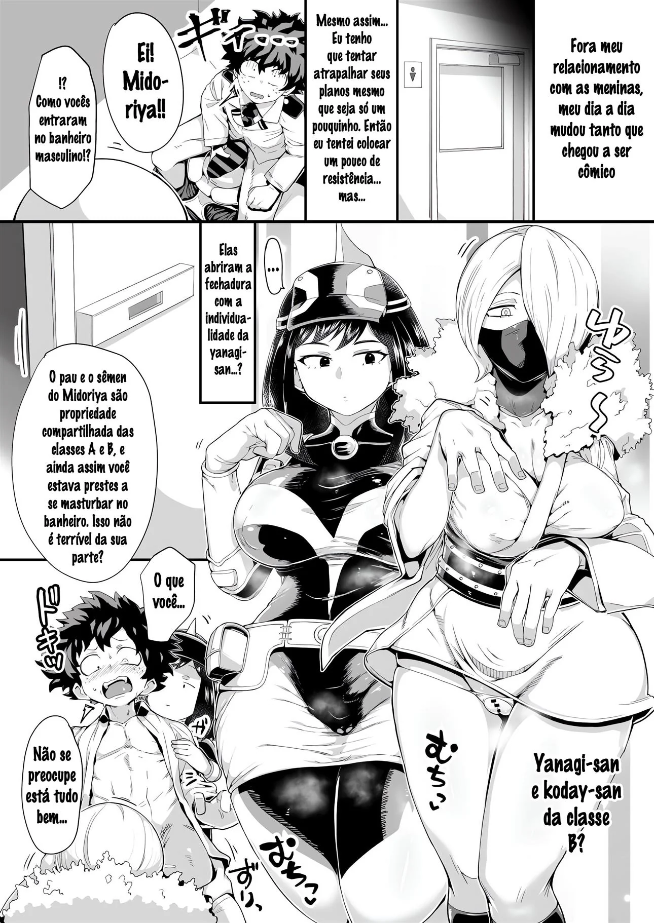 Midoriya Dominado: A Buceta Controlada pelo Vilão Viciado em Pica - HQ Brasileiro